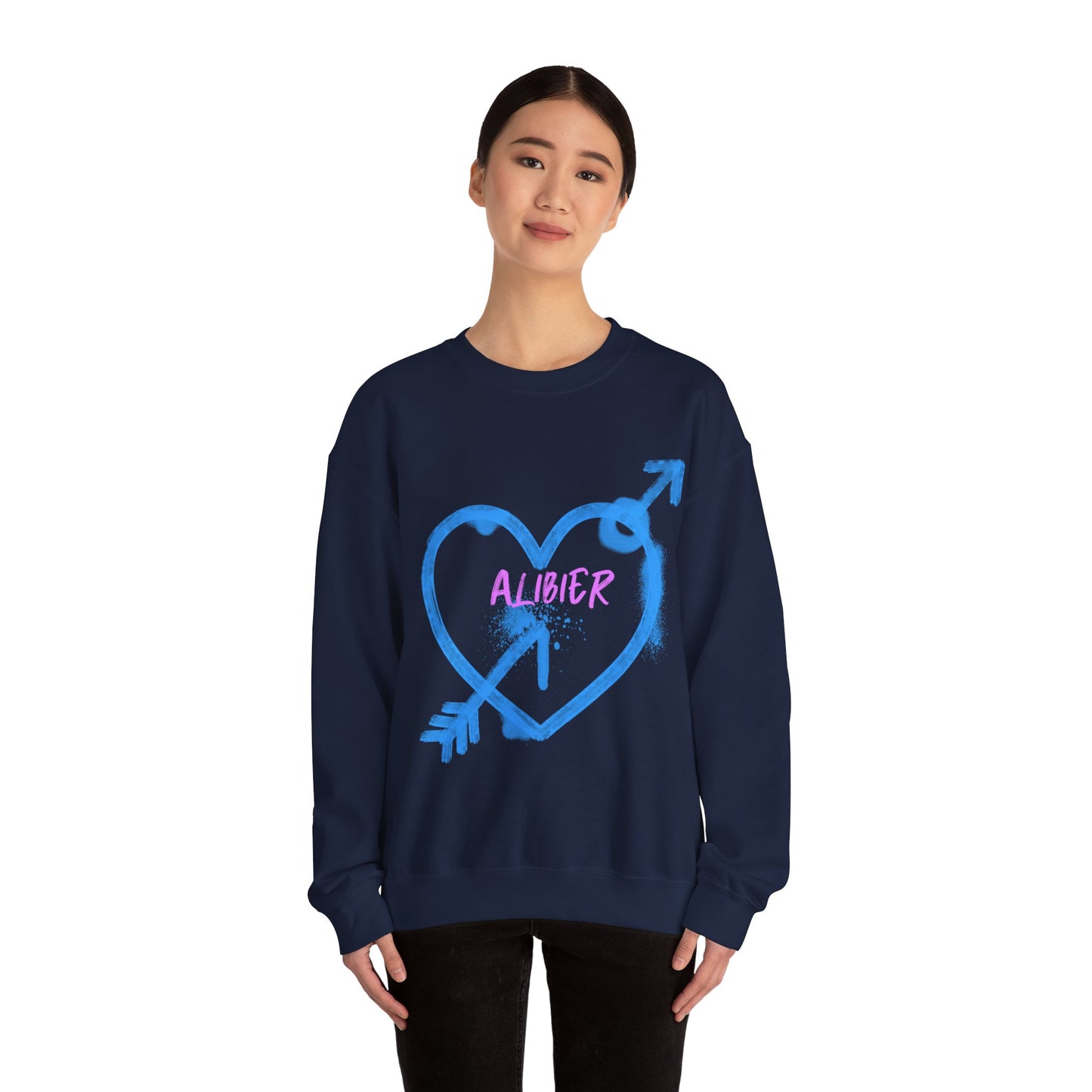 Alibier Graffiti Unisex Heavy Blend™ Crewneck Sweatshirt