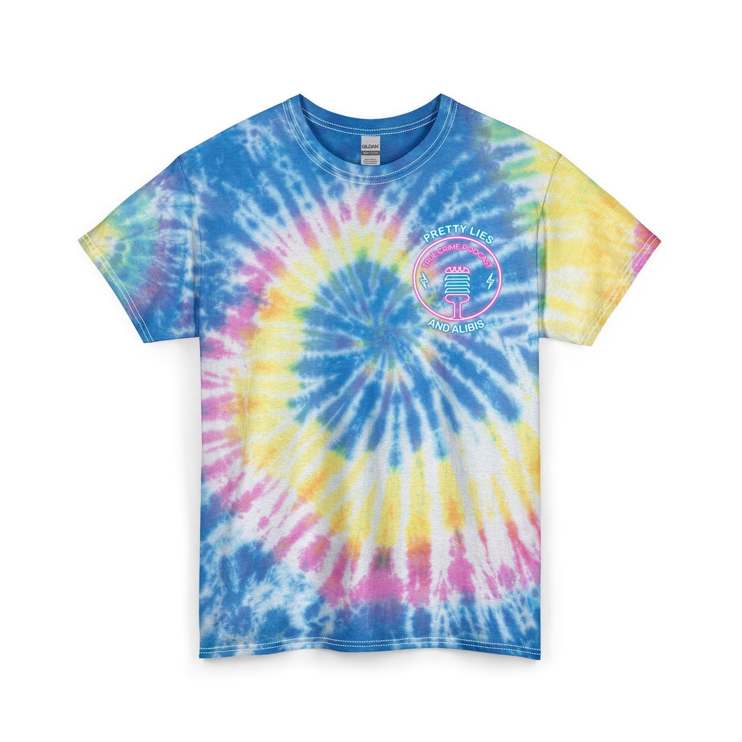 Tie Dye "Vegas Baby" Tee - Crime Con 26'