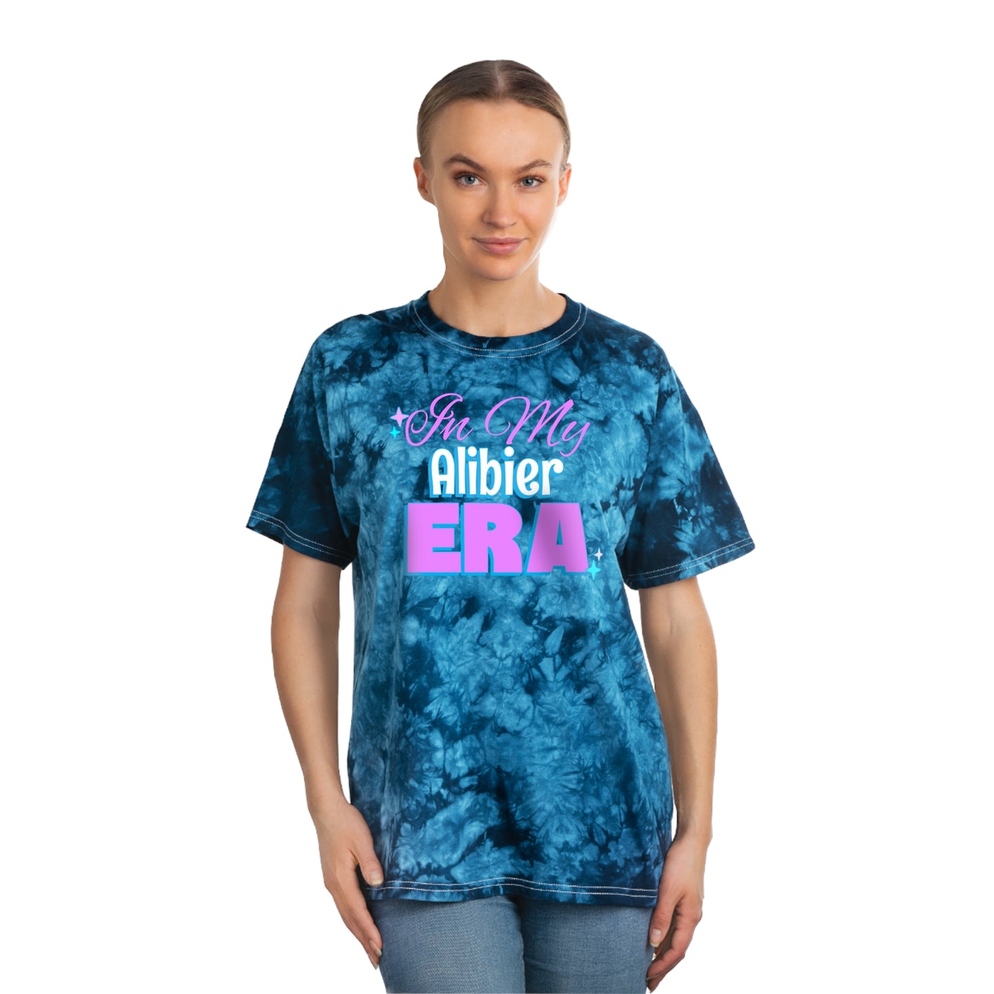 Alibier Era Tie-Dye Tee, Crystal