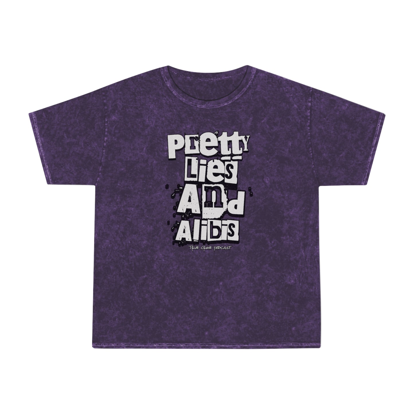 Pretty Lies And Alibis Ransom Unisex Mineral Wash T-Shirt - Pretty Lies And Alibs Graphic Tee