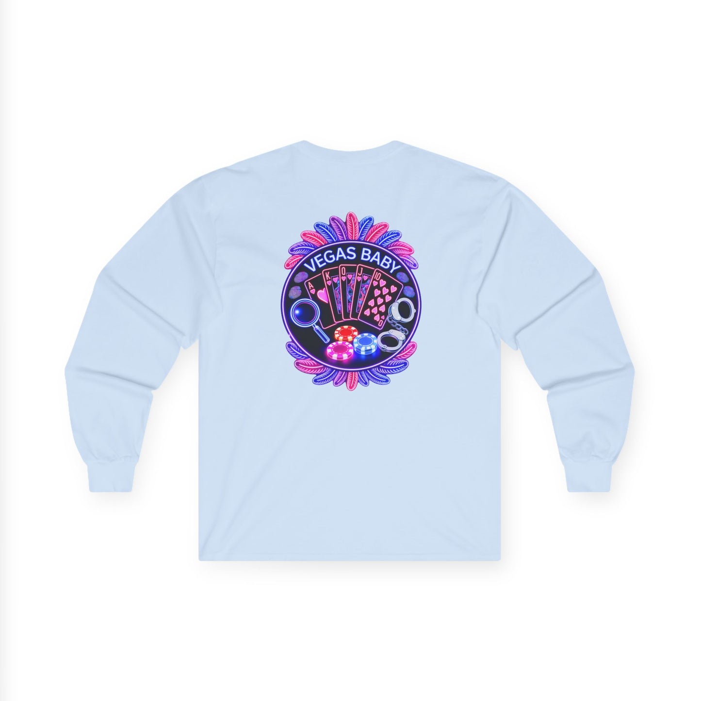 Vegas Baby Long Sleeve Tee — Crime Con 26'