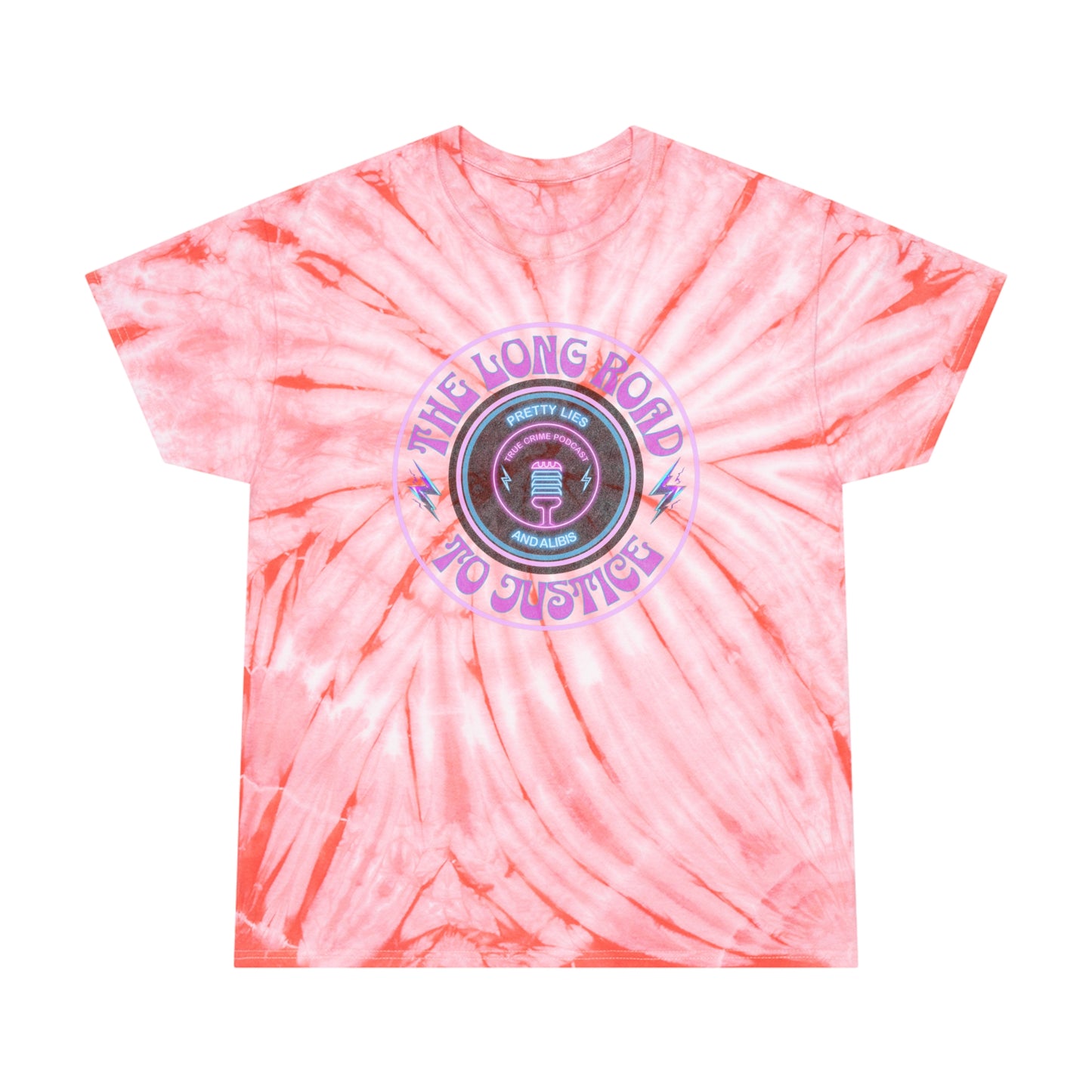 Long Road To Justice Tie-Dye Tee, Cyclone