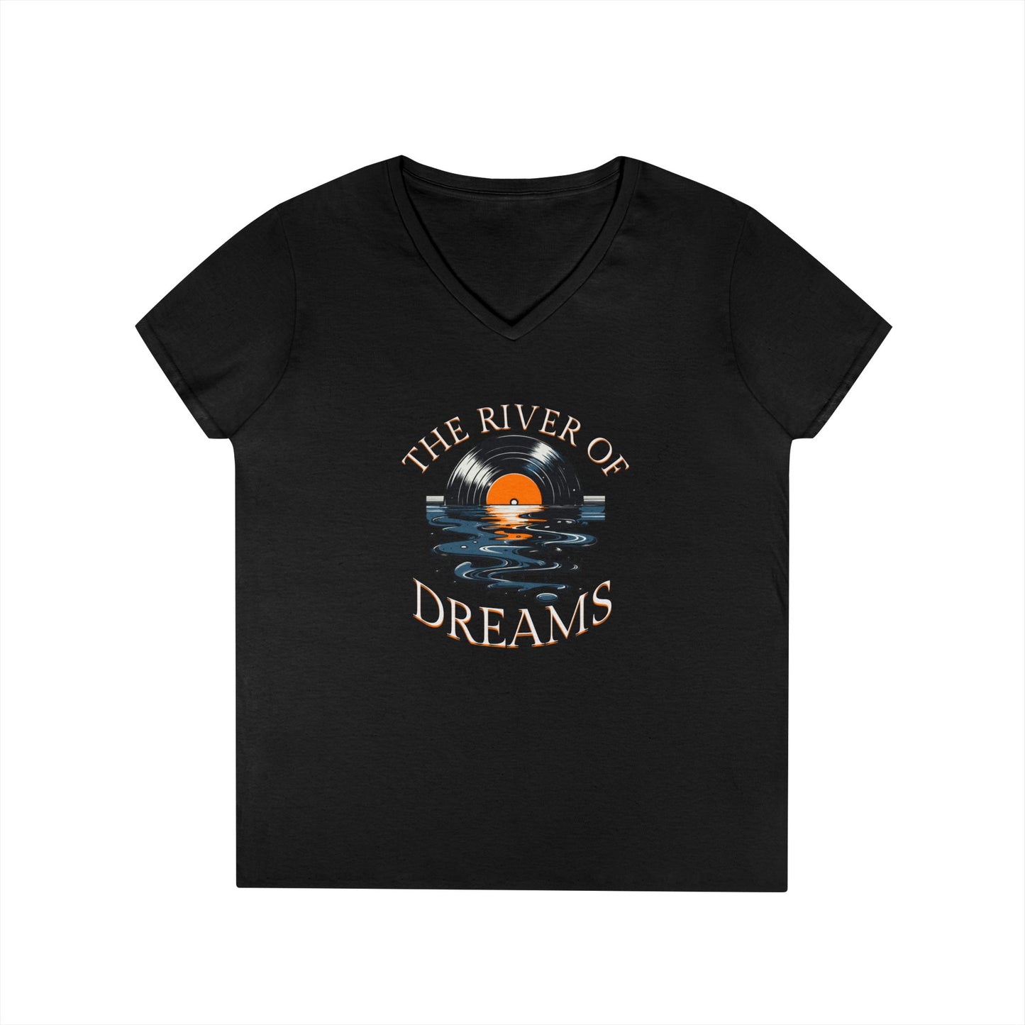 River of Dreams V-Neck T-Shirt - Lyrics - New 2025