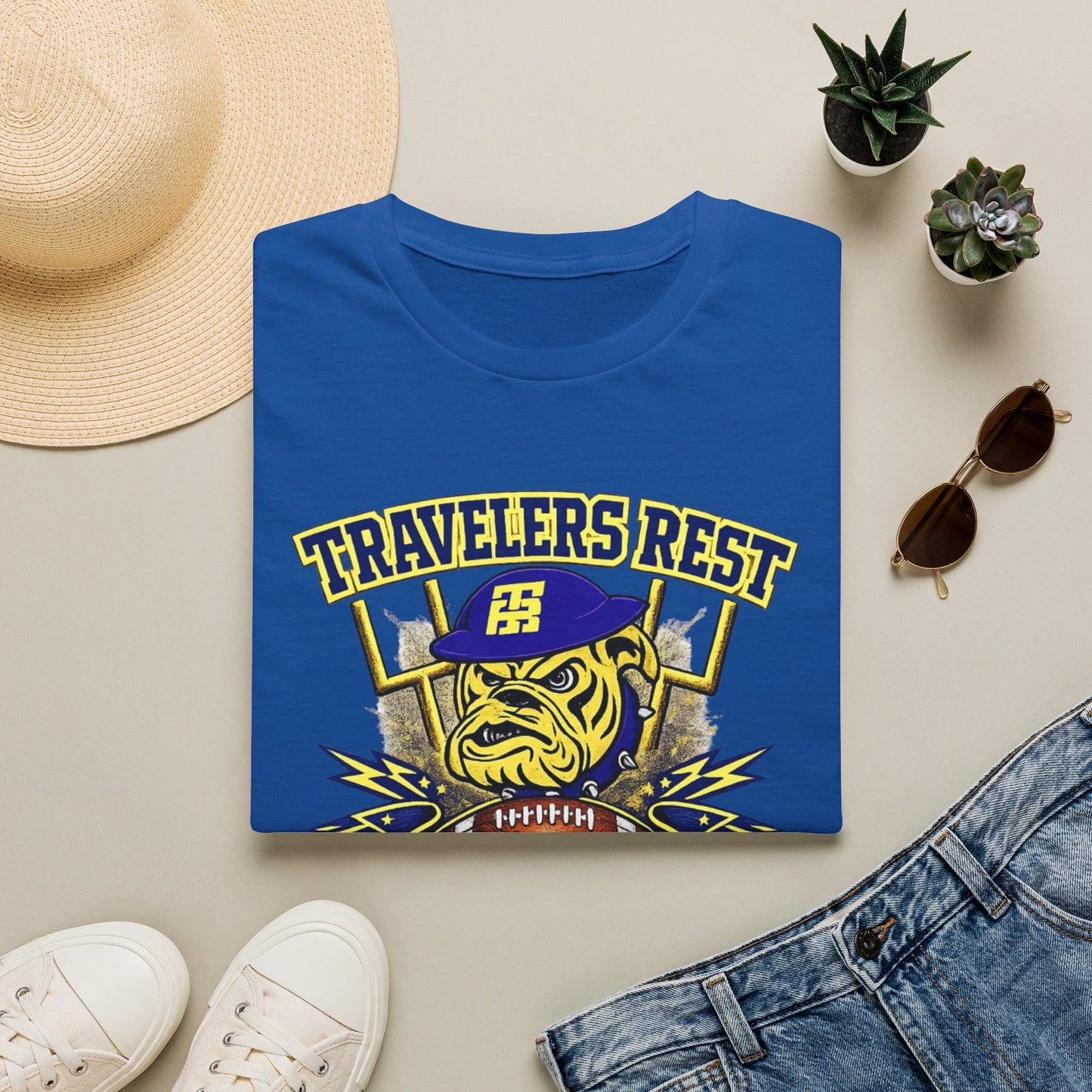 Travelers Rest Devildogs T-Shirt — TRhs Football Tee