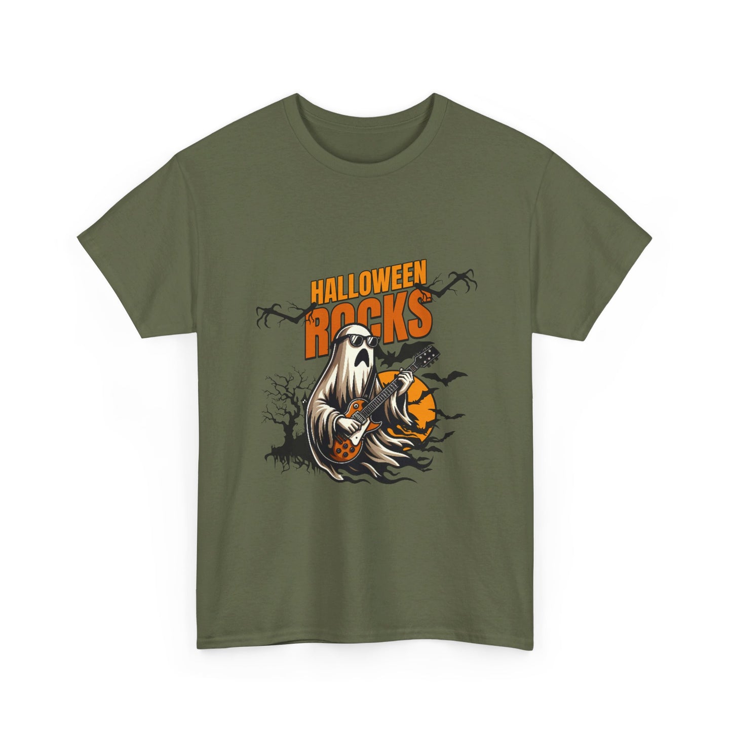 Halloween Rocks Unisex Heavy Cotton Tee