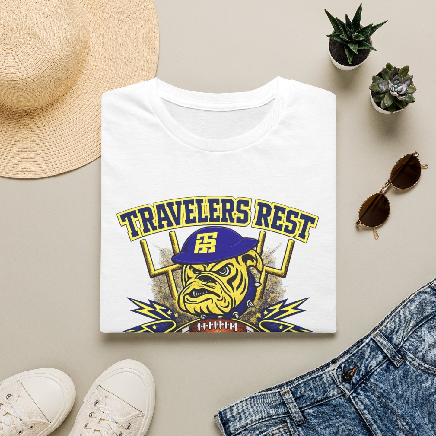 Travelers Rest Devildogs T-Shirt — TRhs Football Tee