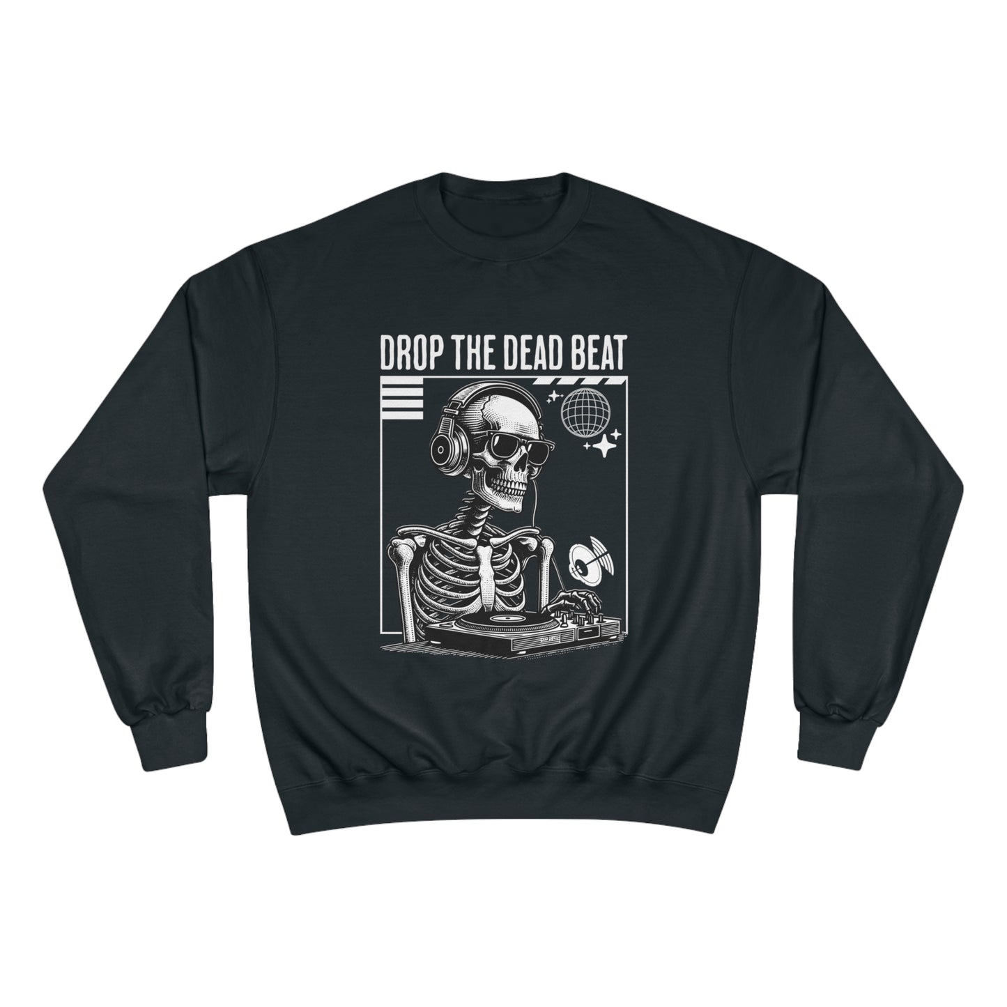 Halloween Drop The Dead Beat Champion Sweatshirt