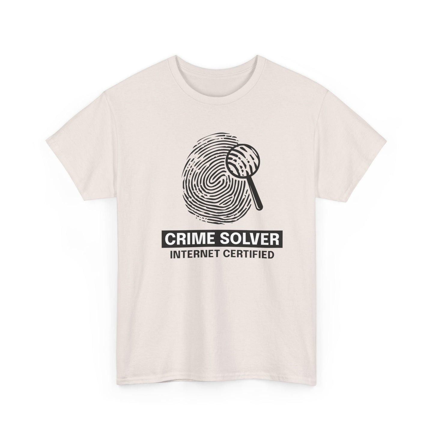 Crime Solver Unisex Heavy Cotton Tee