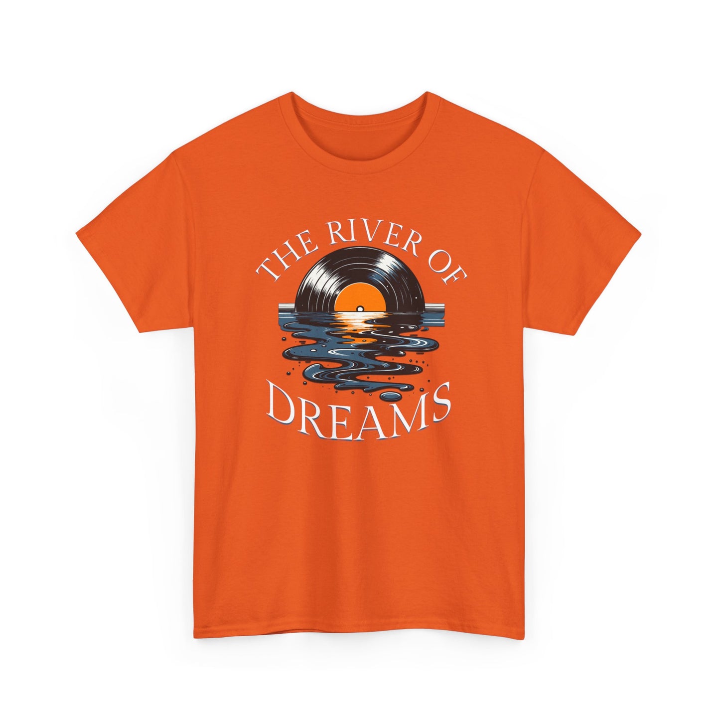 Unisex Heavy Cotton Lyrics Tee River of Dreams- New 2025