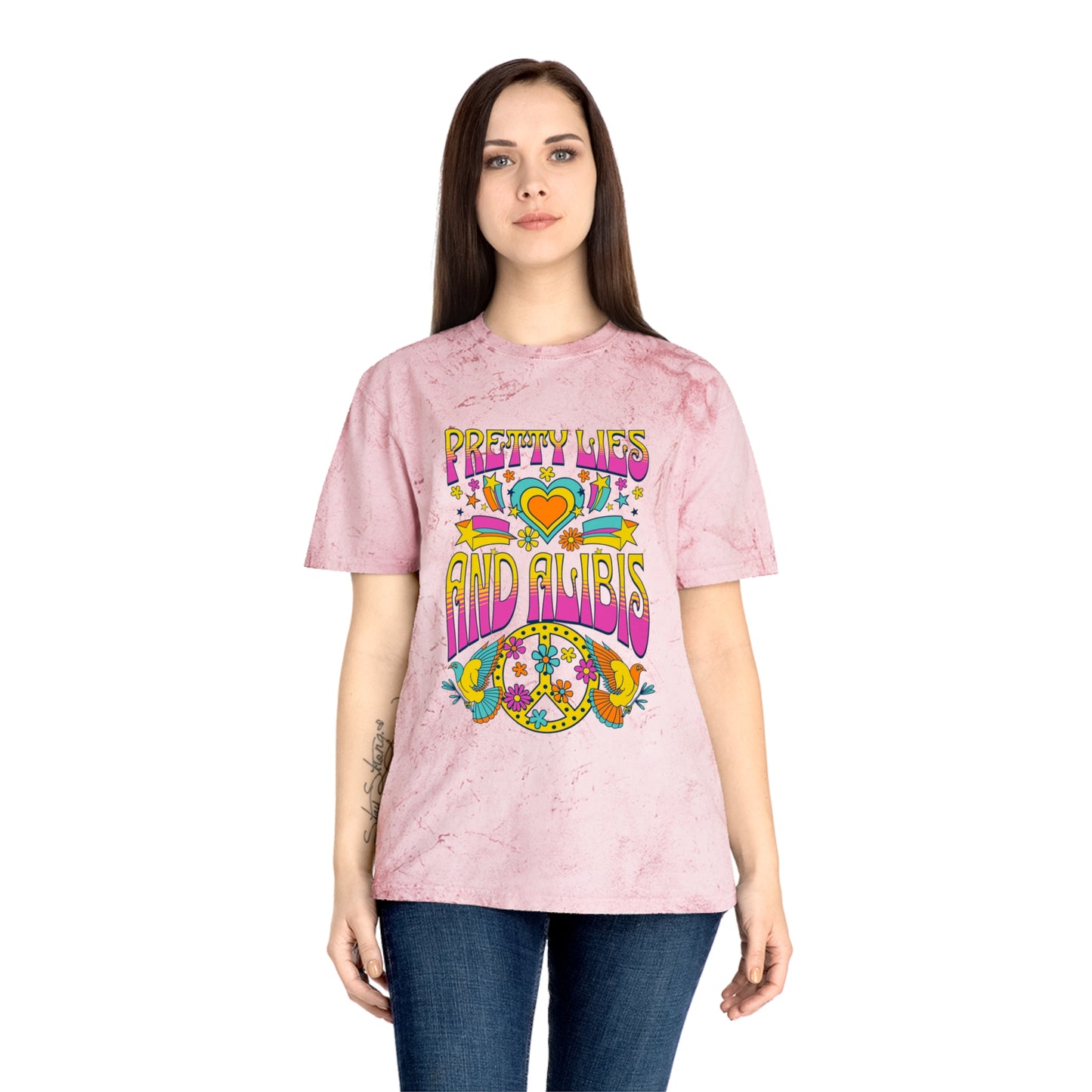 Hippie Unisex Color Blast T-Shirt