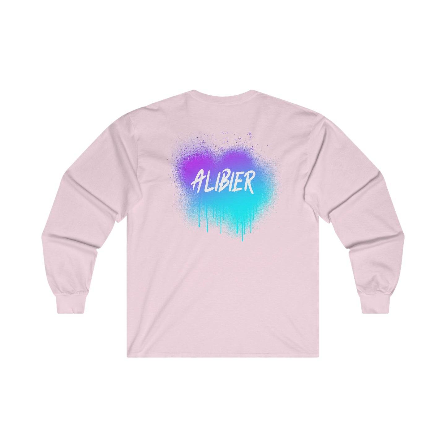 Alibier Spray Paint Unisex Ultra Cotton Long Sleeve Tee