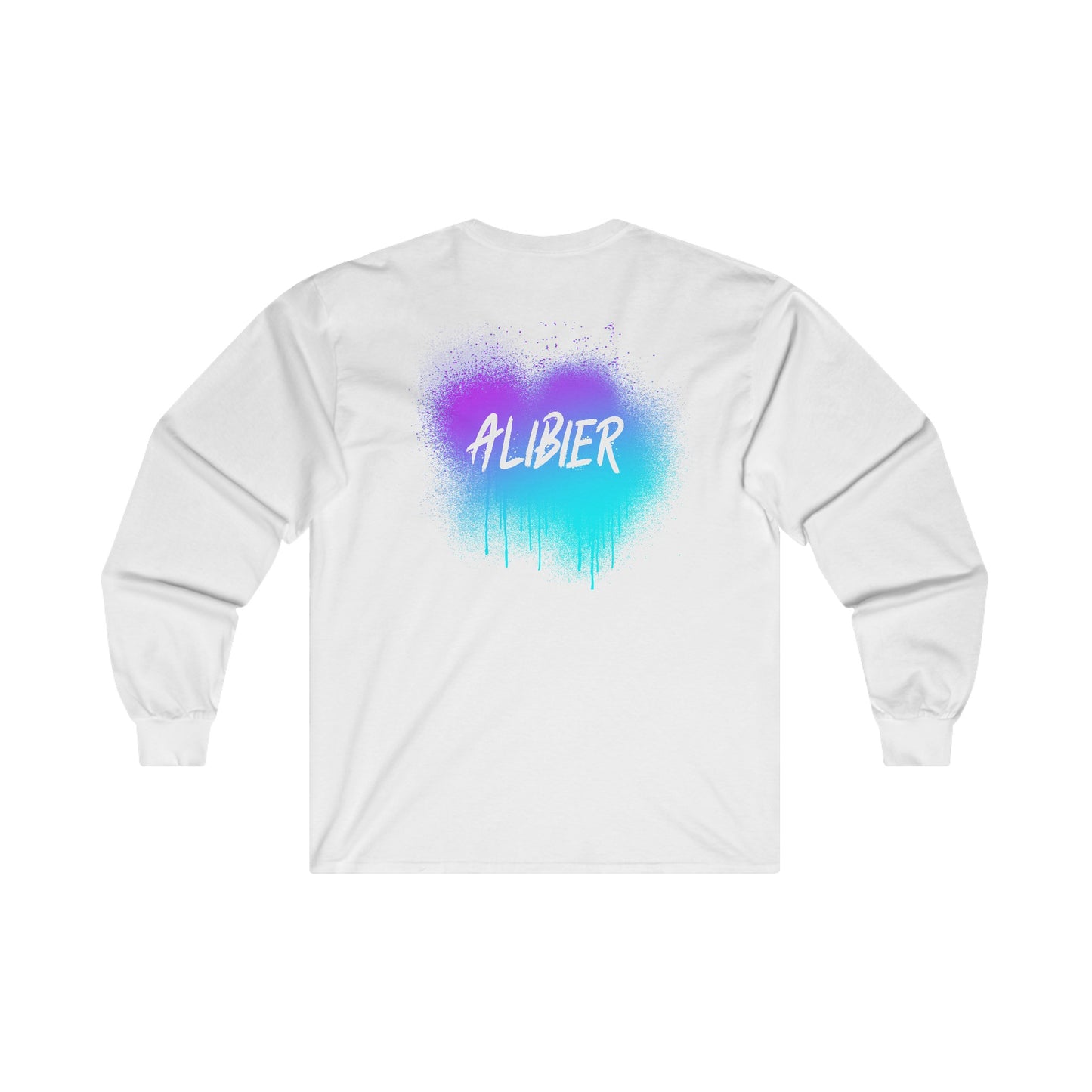 Alibier Spray Paint Unisex Ultra Cotton Long Sleeve Tee