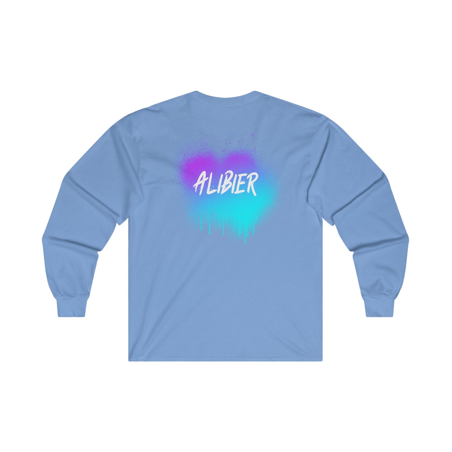 Alibier Spray Paint Unisex Ultra Cotton Long Sleeve Tee