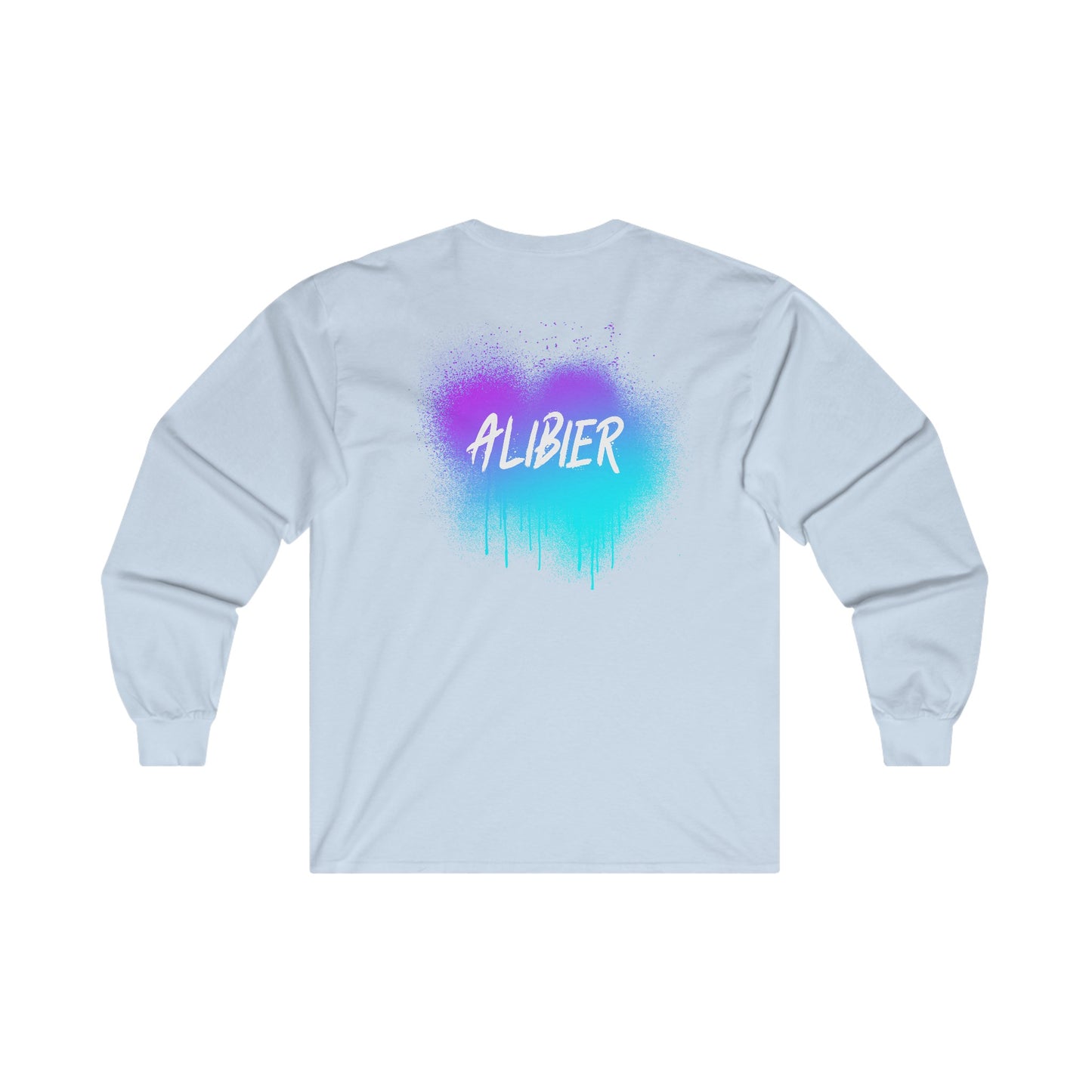 Alibier Spray Paint Unisex Ultra Cotton Long Sleeve Tee