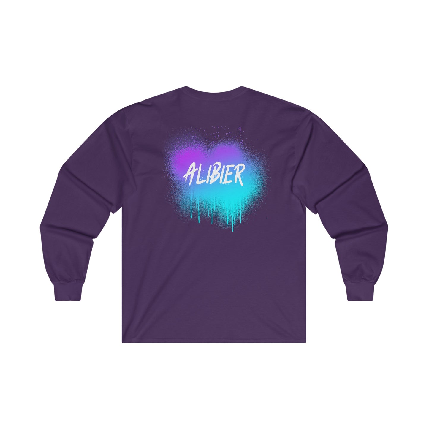 Alibier Spray Paint Unisex Ultra Cotton Long Sleeve Tee