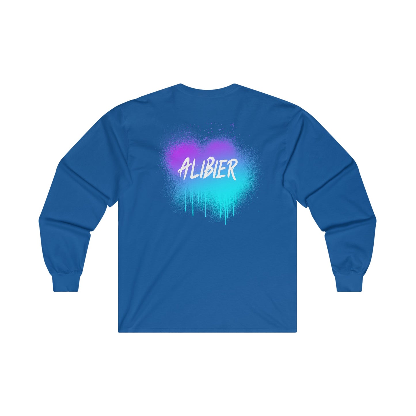 Alibier Spray Paint Unisex Ultra Cotton Long Sleeve Tee