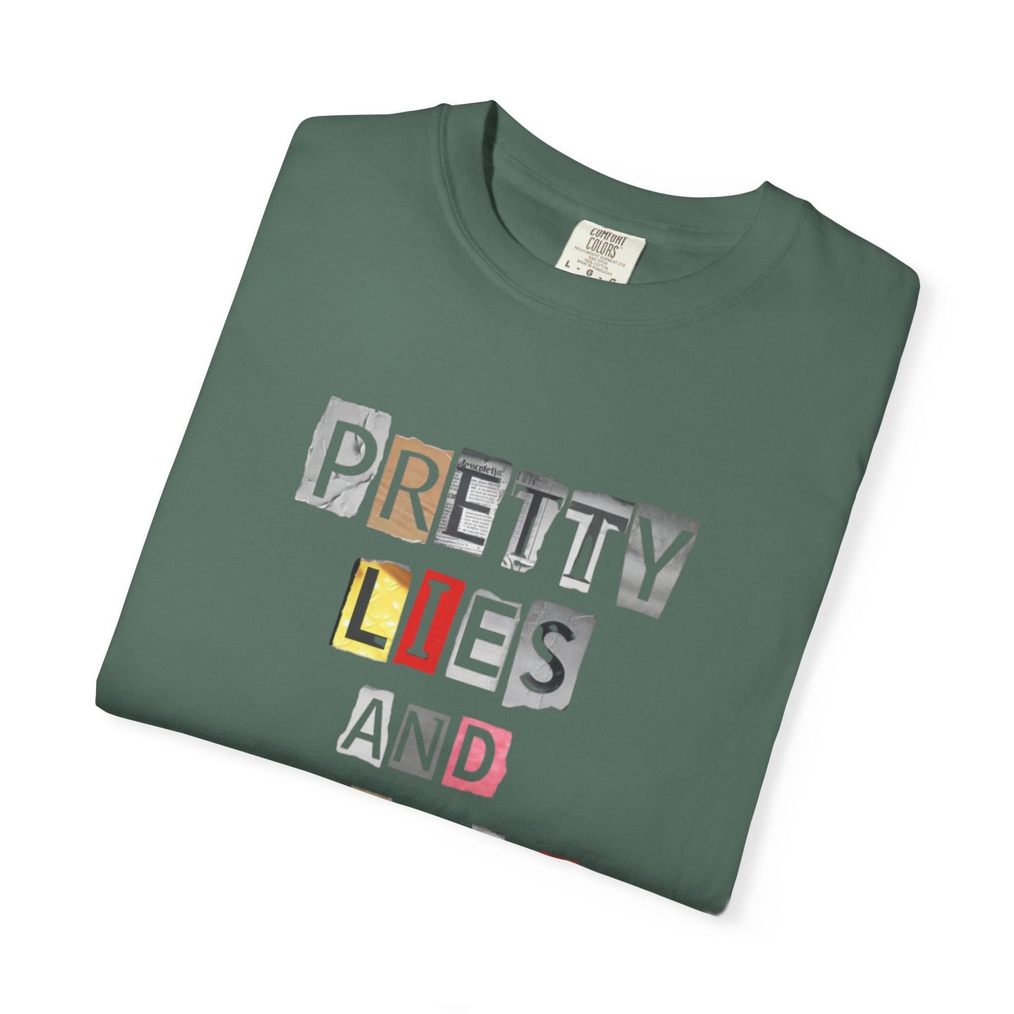NEW — 'Pretty Lies and Alibis' Ransom Note Graphic Tee