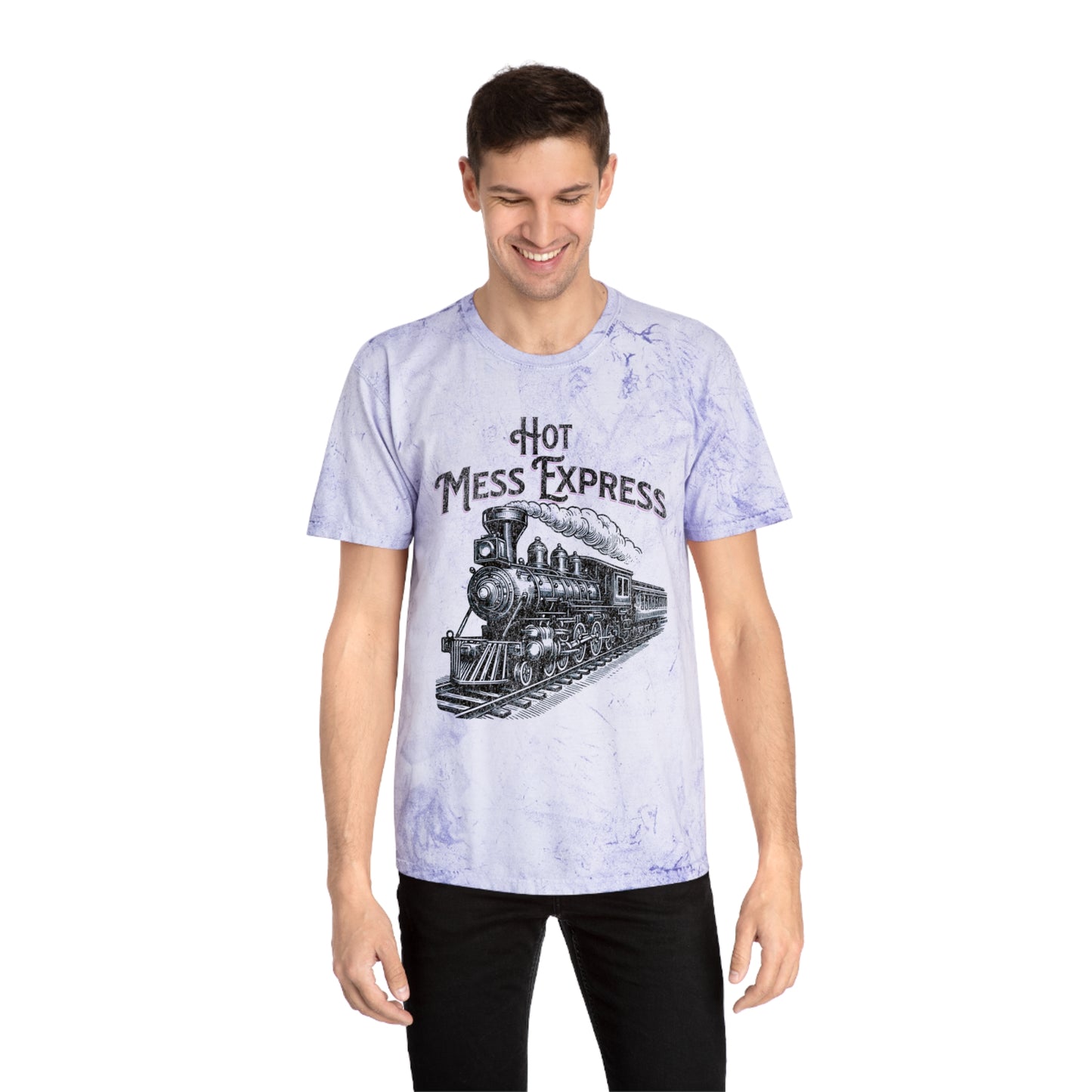 Hot Mess Express Unisex Color Blast T-Shirt