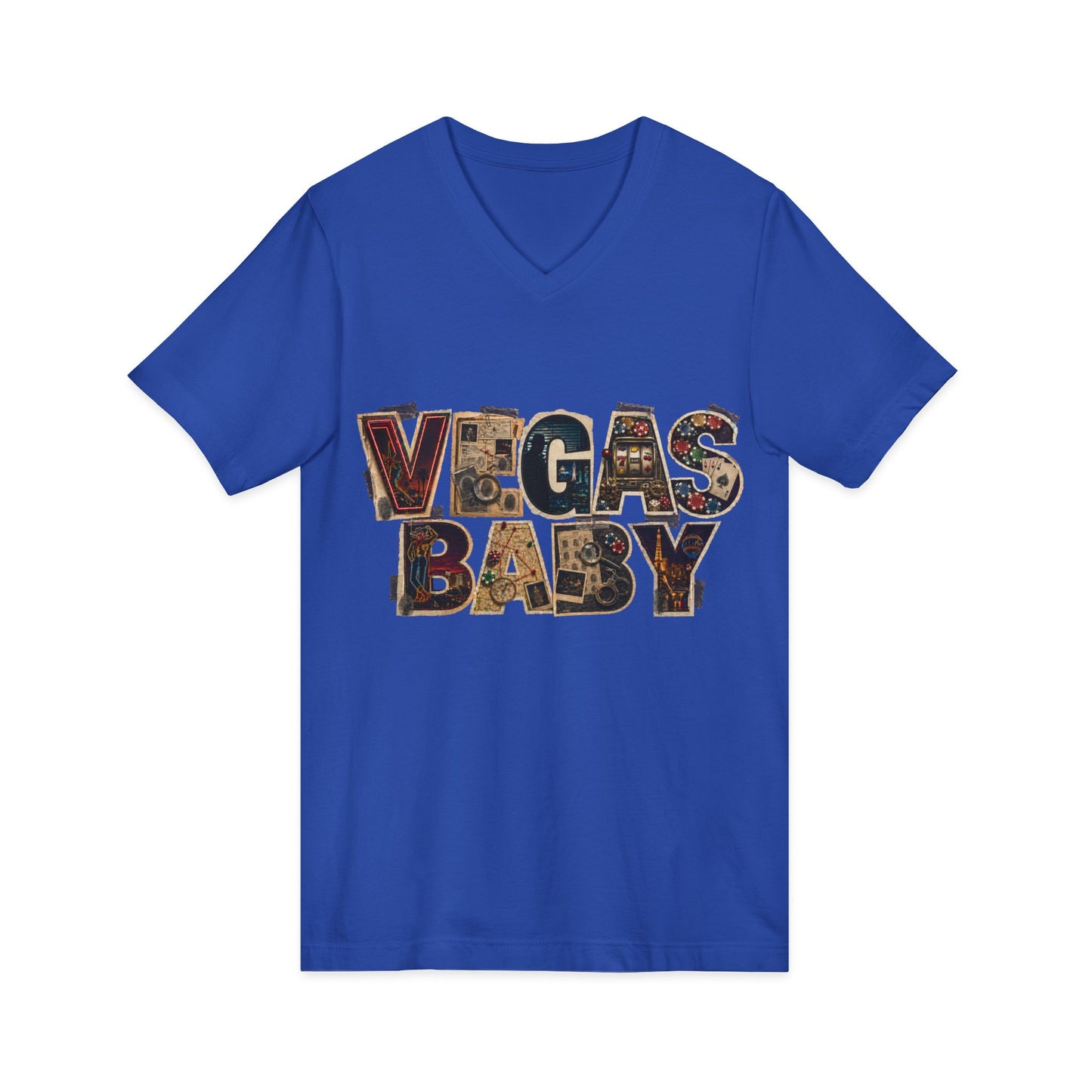 Ransom Vegas Baby V-Neck Tee — Crime Con 26' (No Logo)