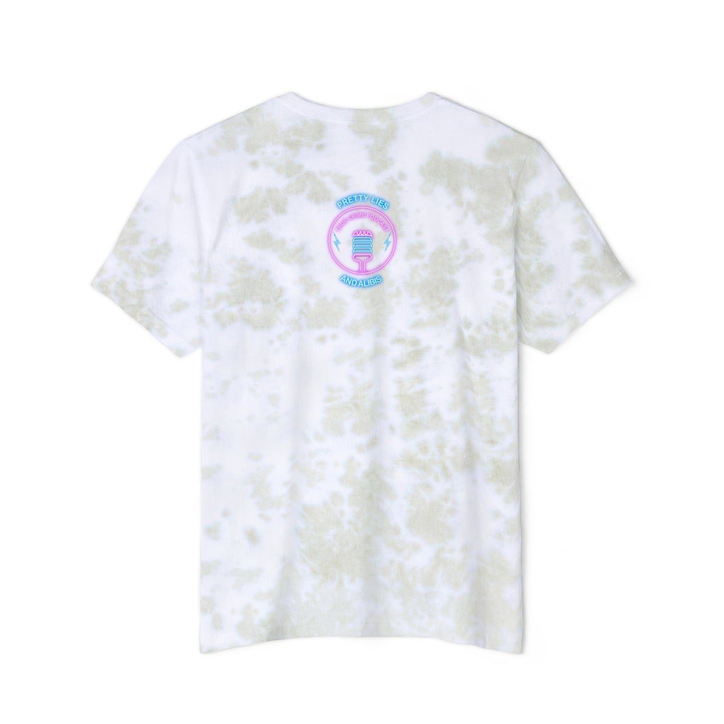 Pretty Lies Retro Unisex FWD Fashion Tie-Dyed T-Shirt