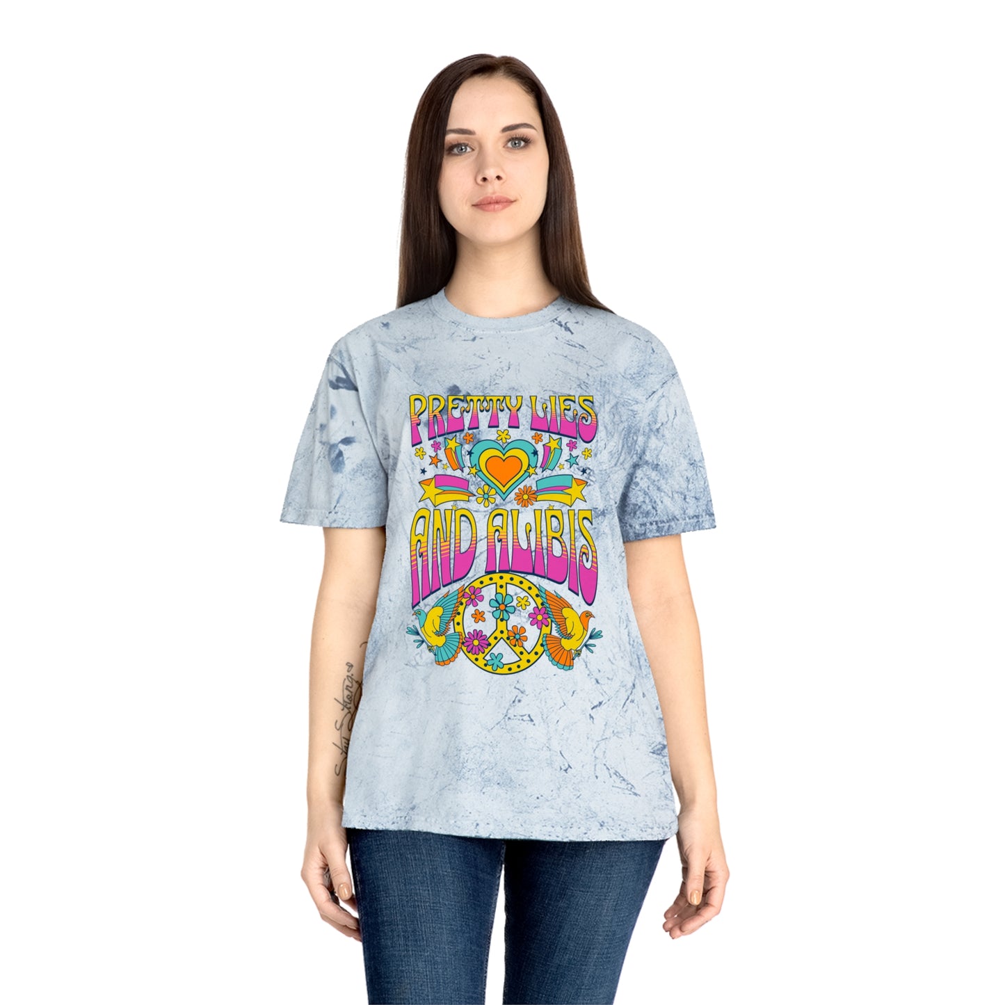 Hippie Unisex Color Blast T-Shirt