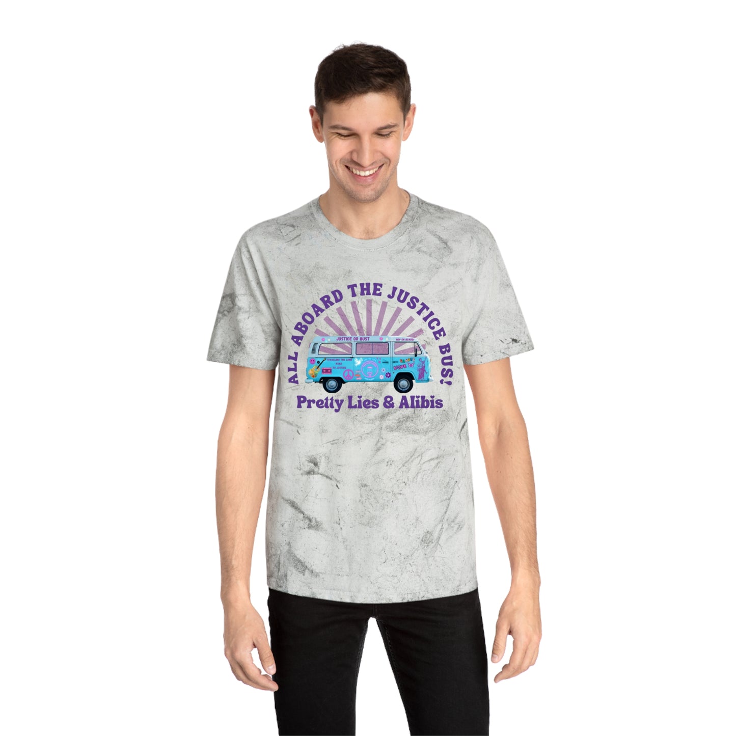 Justice Bus Unisex Color Blast T-Shirt