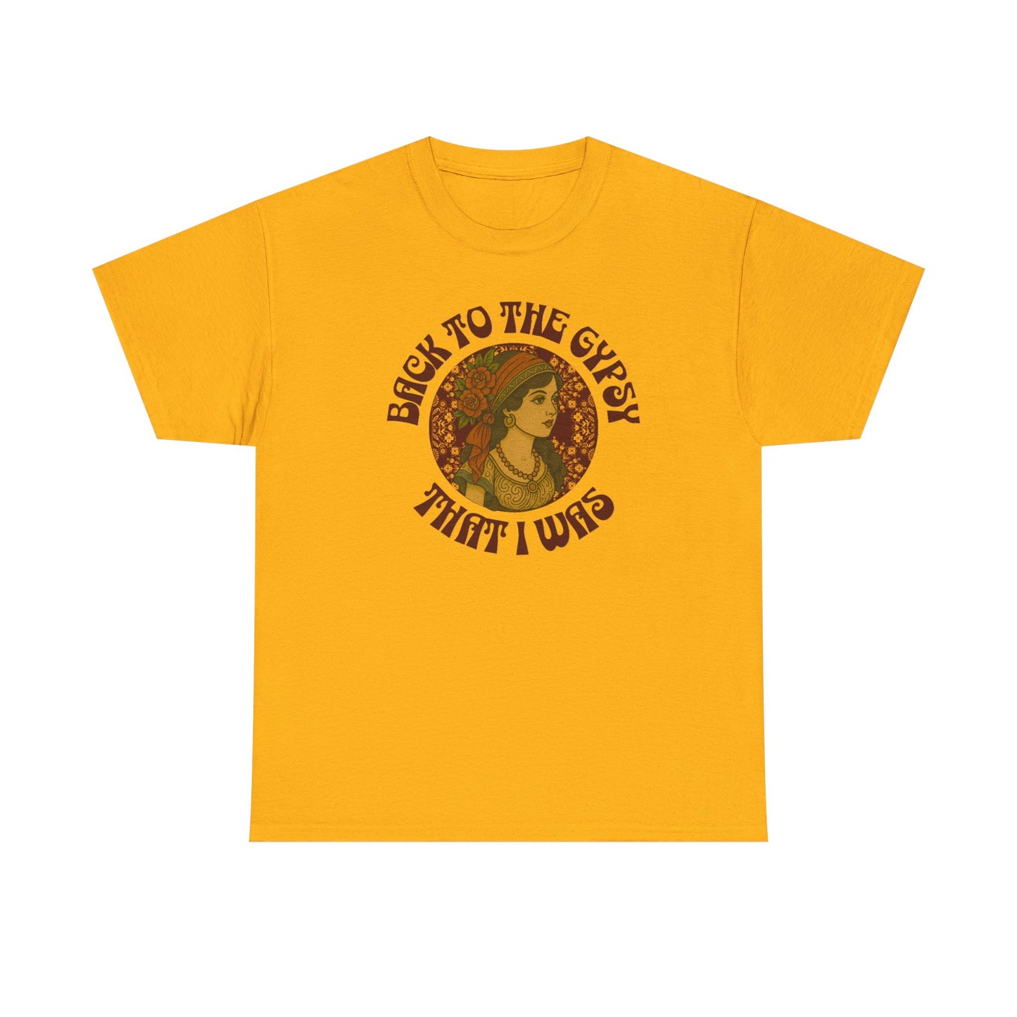 Tee Back to the Gypsy Lyrics Inspired Unisex Heavy Cotton - NEW 2025