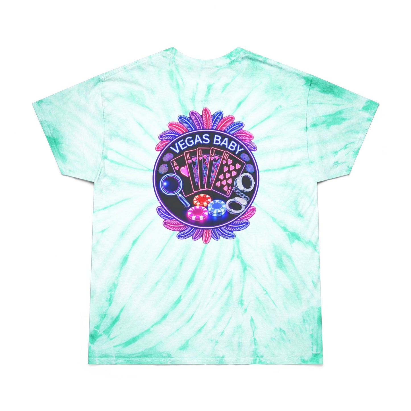 Tie-Dye Tee — "Vegas Baby" Crime Con 26'