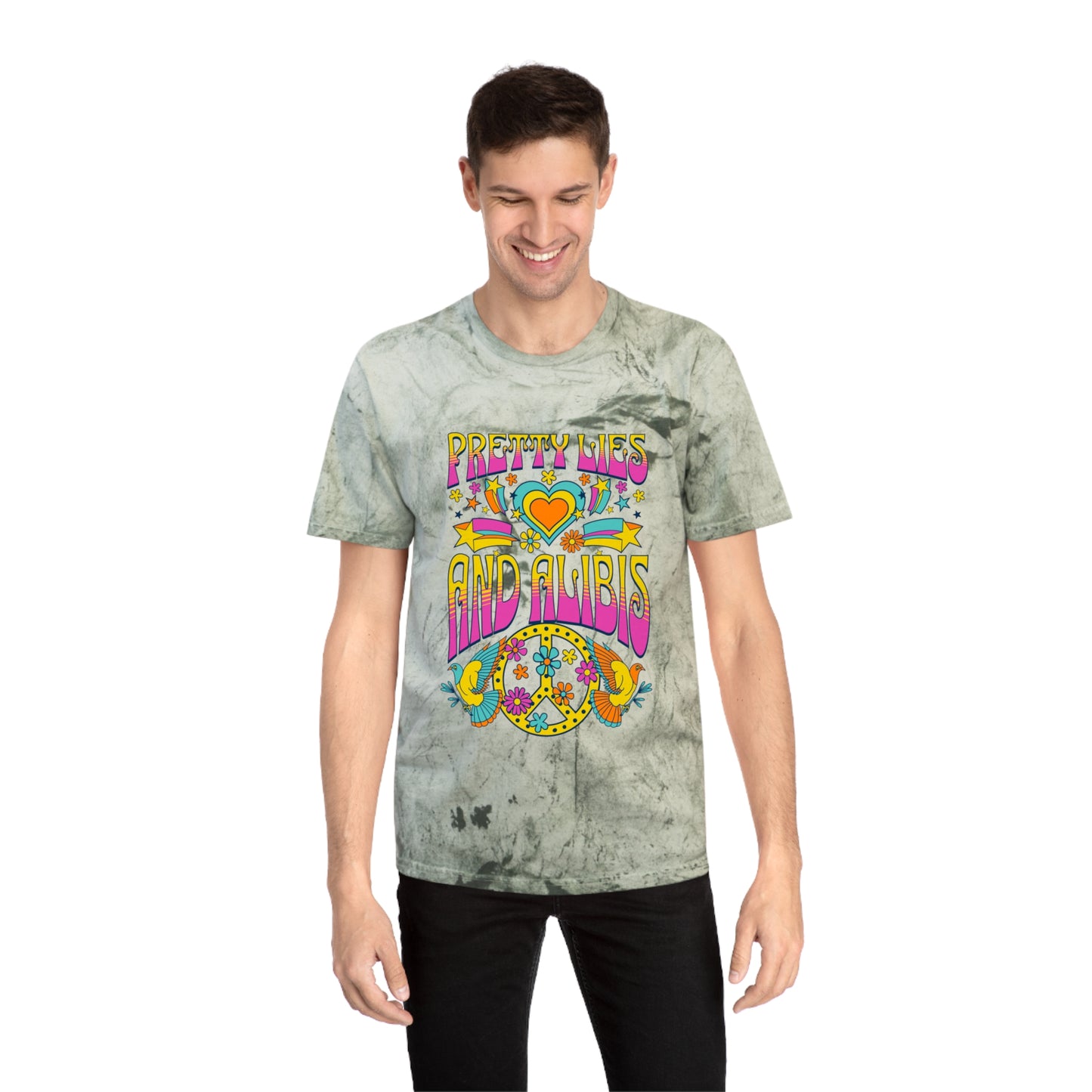 Hippie Unisex Color Blast T-Shirt