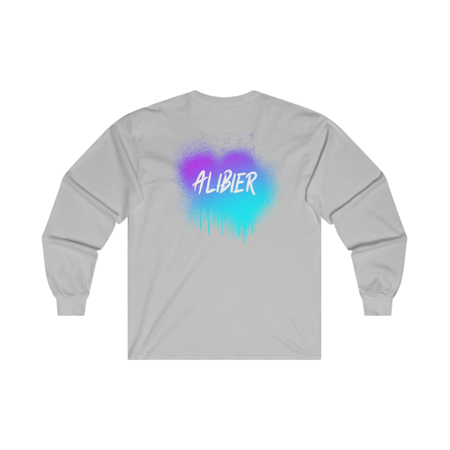 Alibier Spray Paint Unisex Ultra Cotton Long Sleeve Tee