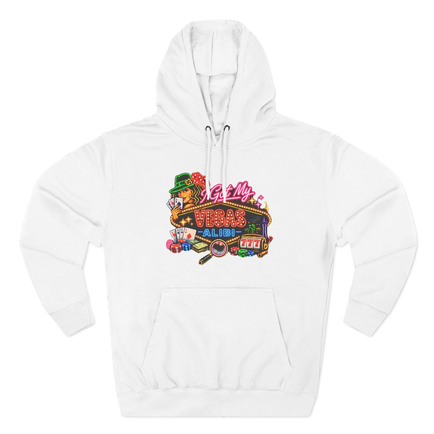 Hoodie — 'I Got My Vegas Alibi' (No Logo)