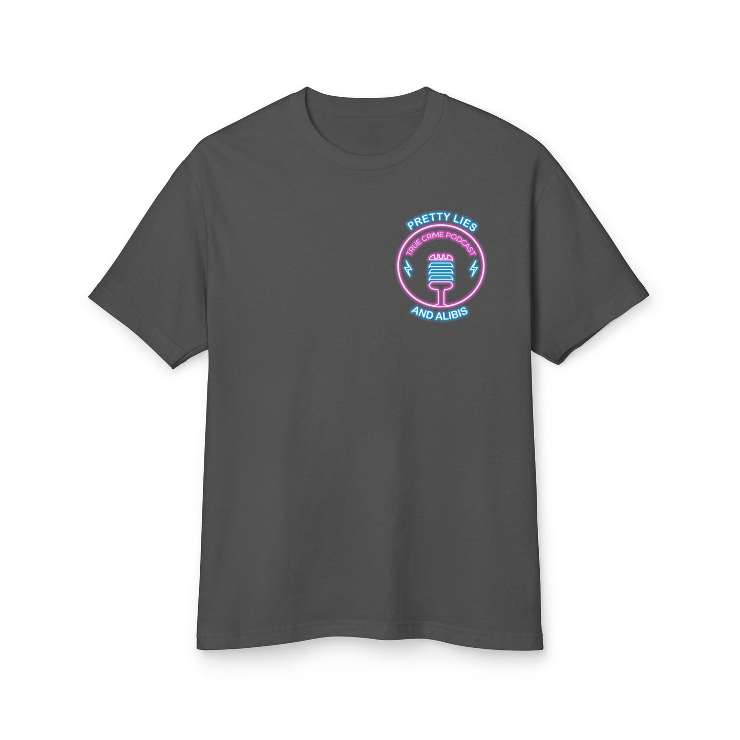 Retro Casino Poker Tee — "Stack Chips Not Charges" Crime Con' 26