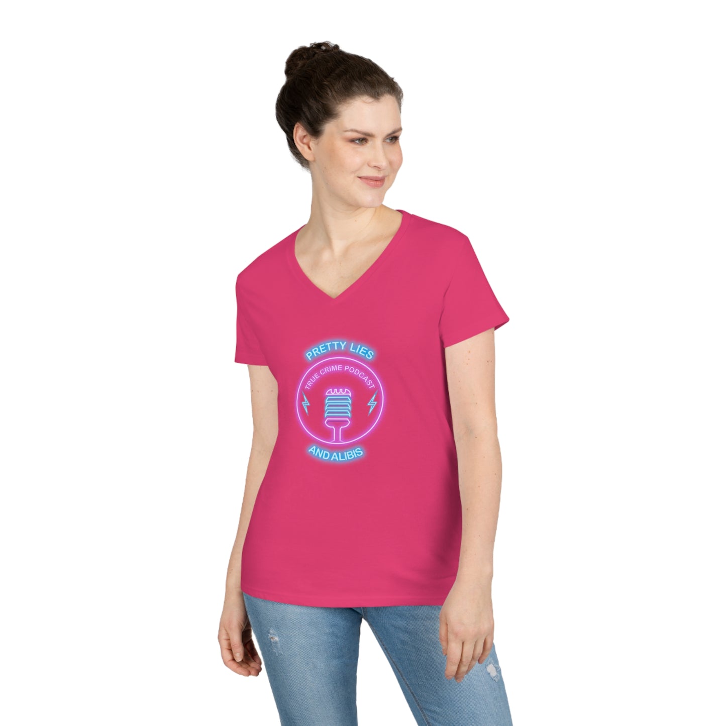 Alibier Ladies' V-Neck T-Shirt