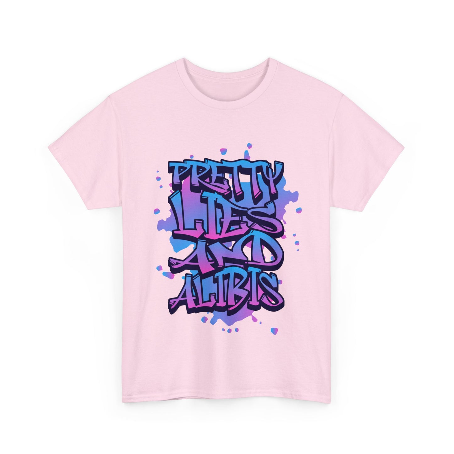 Pretty Lies Retro Unisex Heavy Cotton Tee