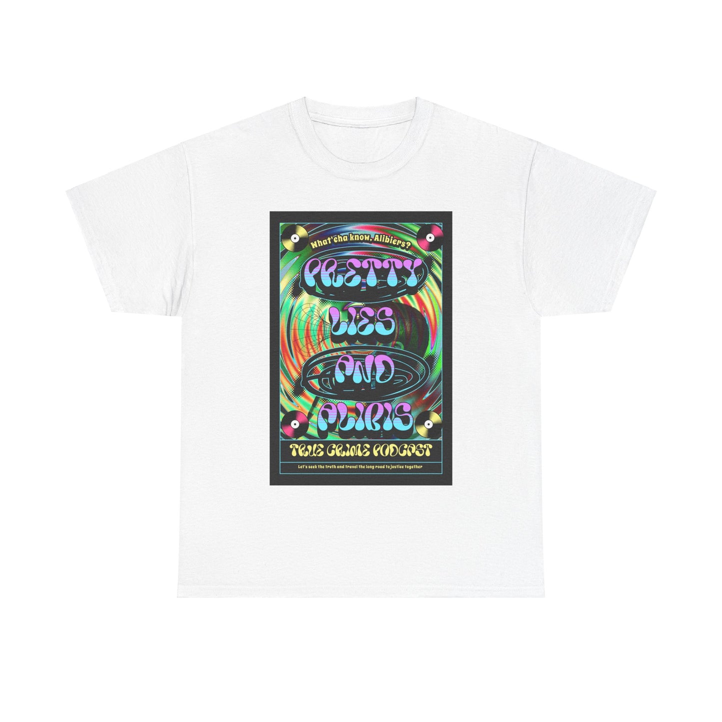 Hippie Pretty Lies Unisex Heavy Cotton Tee