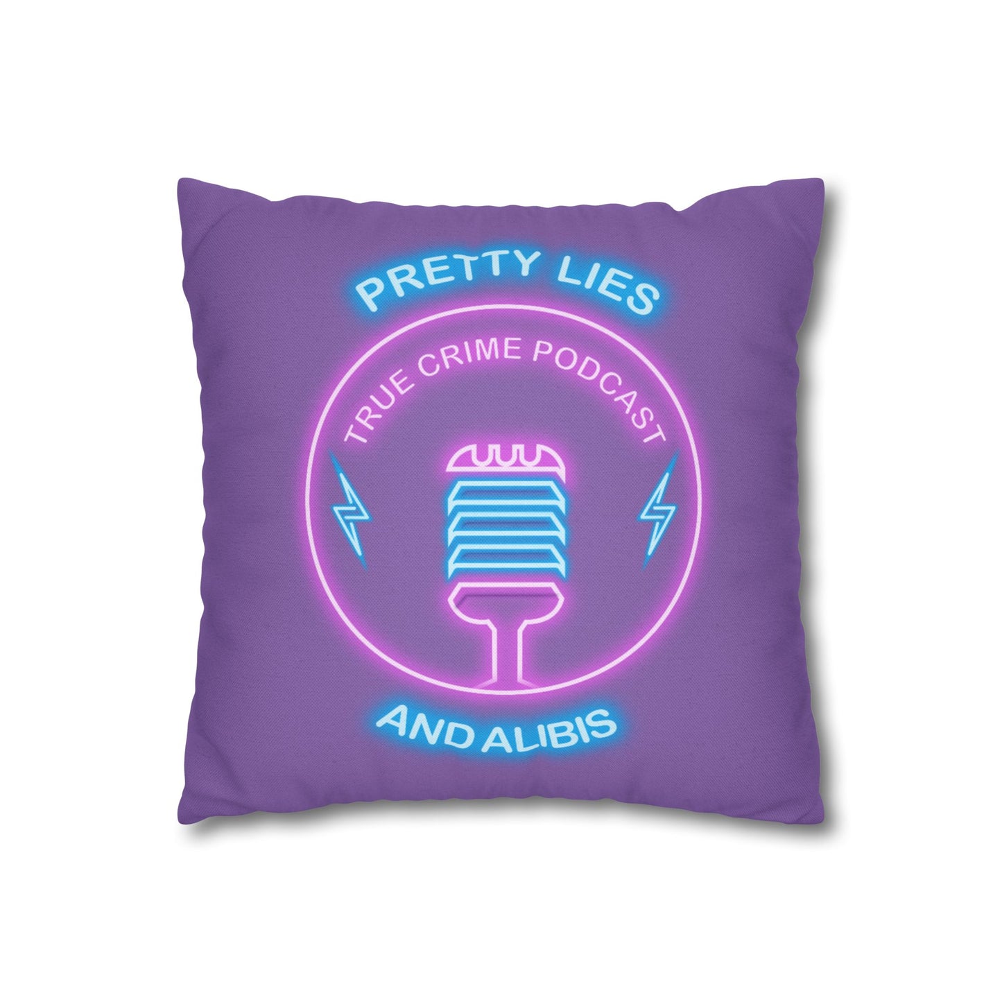 New! Alibier Inspirational Square Pillowcase - Vibrant Purple Decor for Home & Gifts