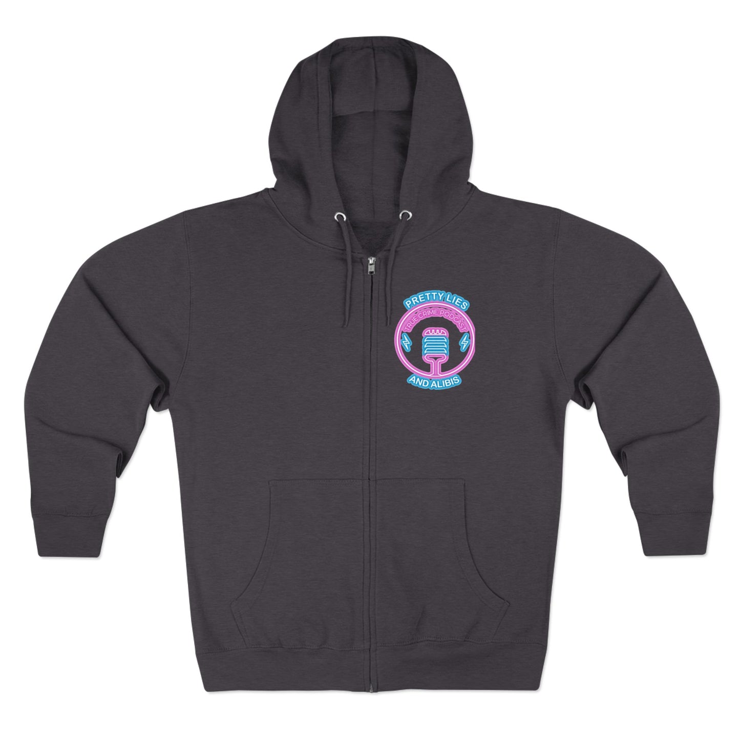 Unisex Zip Hoodie "Stack Chips Not Charges" Crime Con 26'