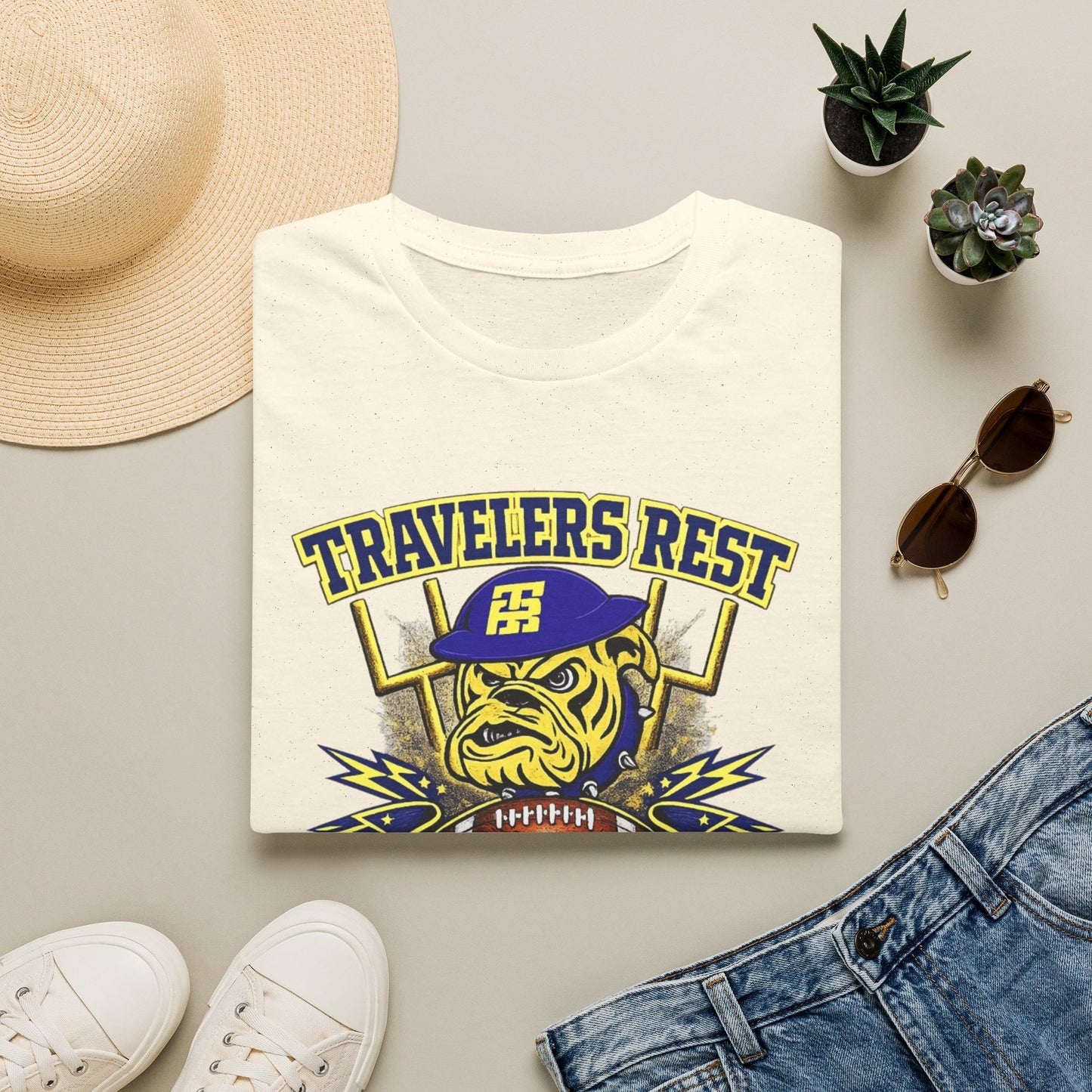 Travelers Rest Devildogs T-Shirt — TRhs Football Tee