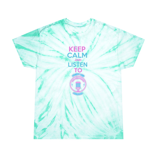 Keep Calm Tie-Dye Tee, Cyclone