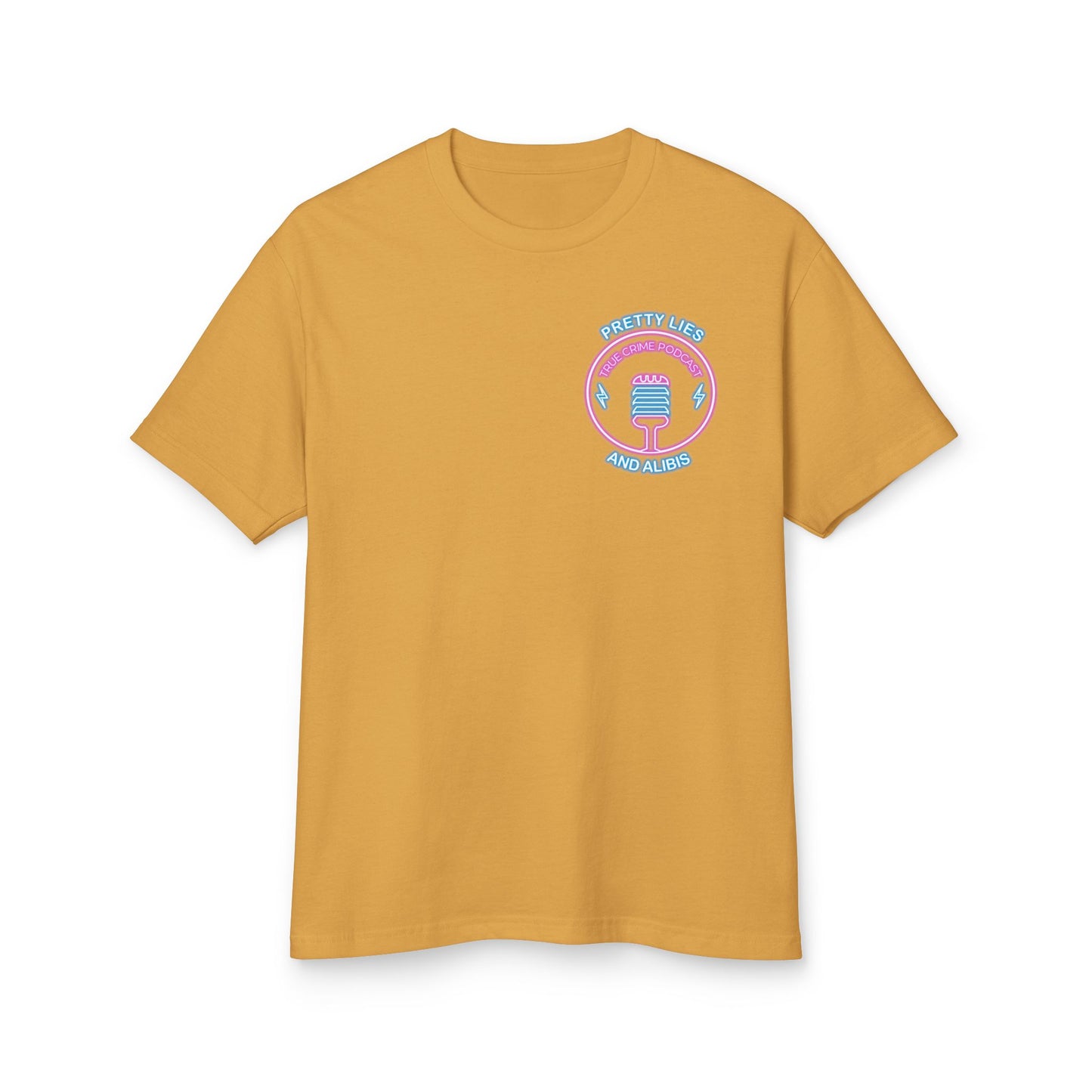 Retro Casino Poker Tee — "Stack Chips Not Charges" Crime Con' 26
