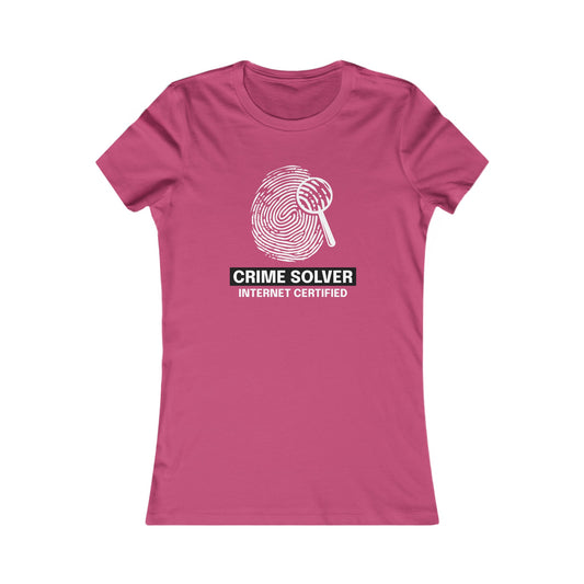 Crime Solver Women's Favorite Tee