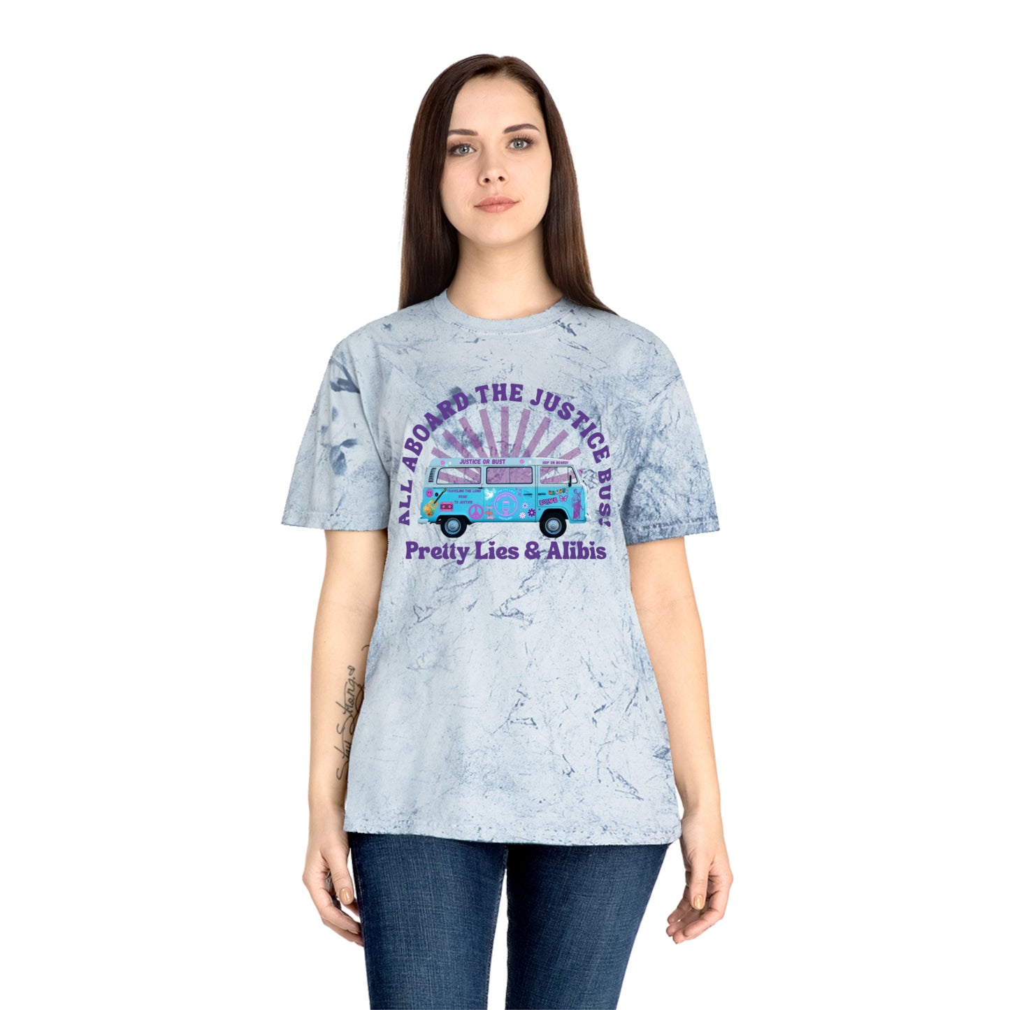 Justice Bus Unisex Color Blast T-Shirt