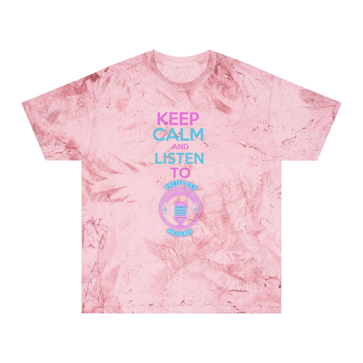 Keep Calm Unisex Color Blast T-Shirt