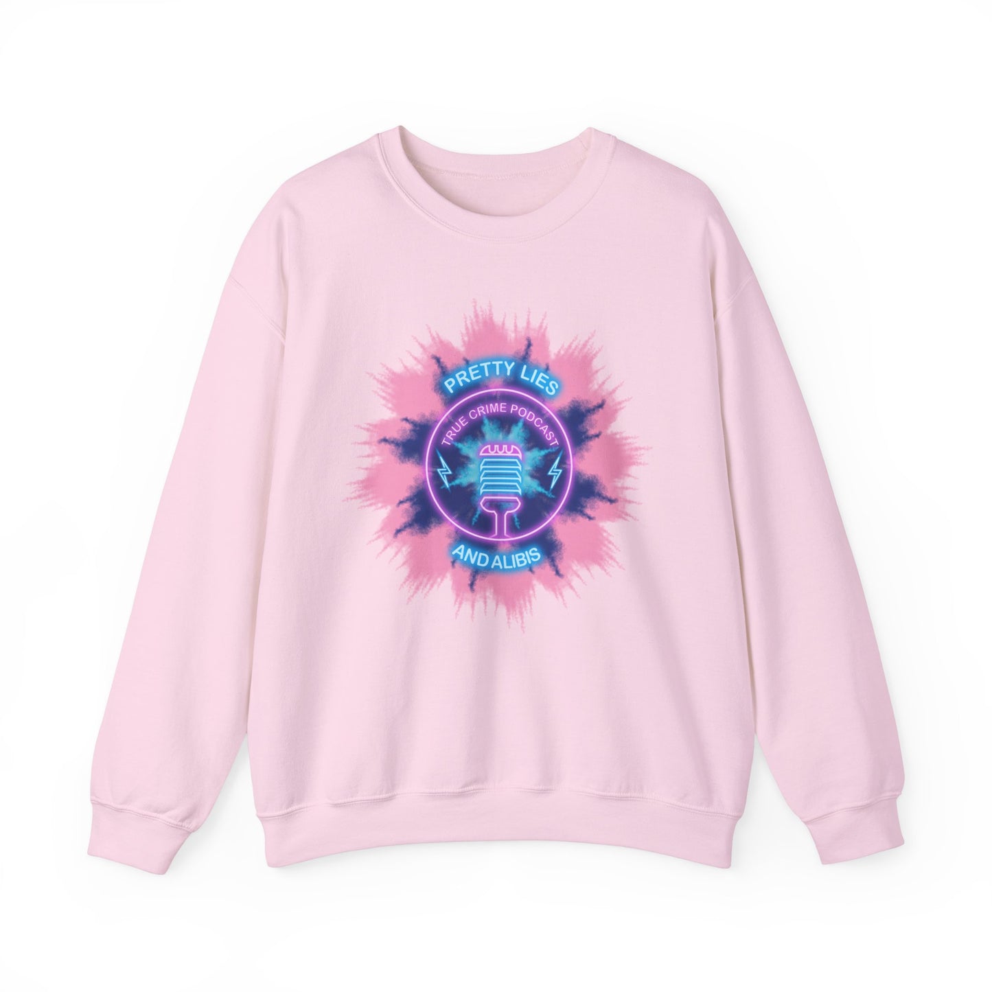 Tie Dye Burst Unisex Heavy Blend™ Crewneck Sweatshirt