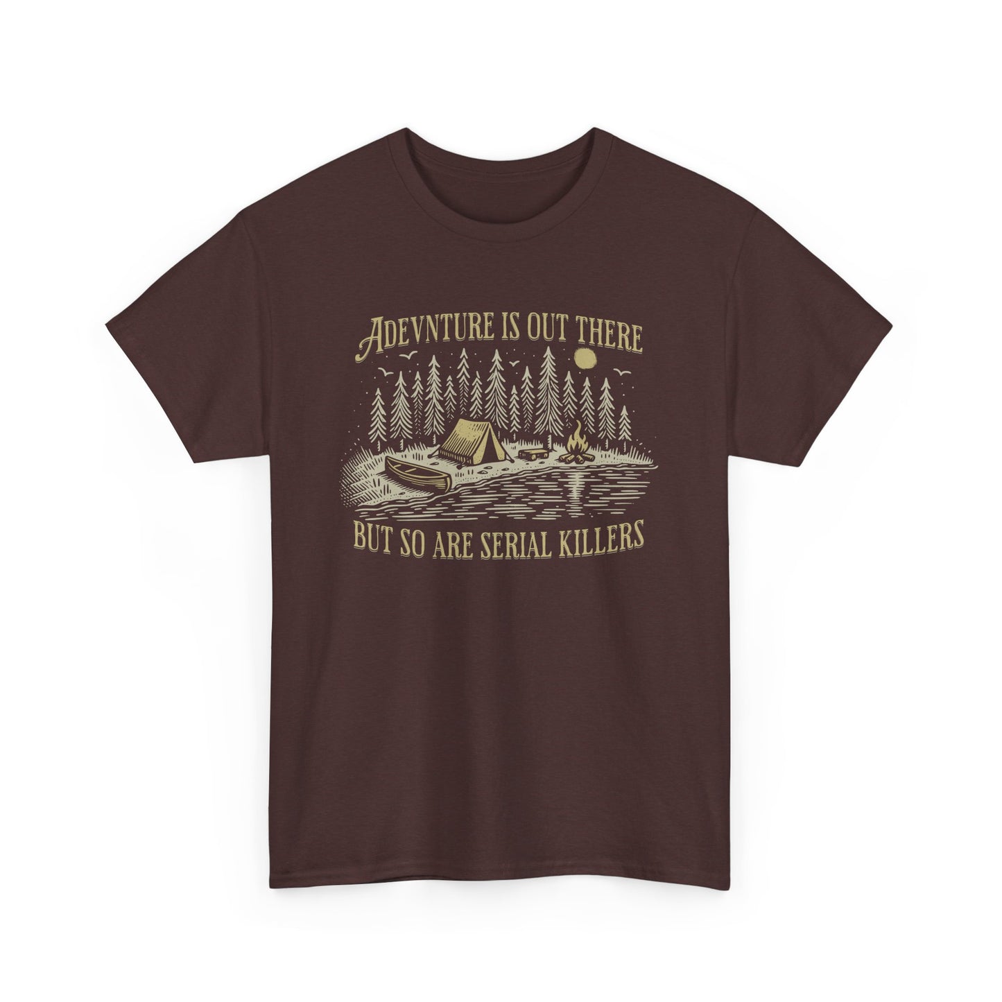 New! Adventure Is Out There Unisex Heavy Cotton Tee