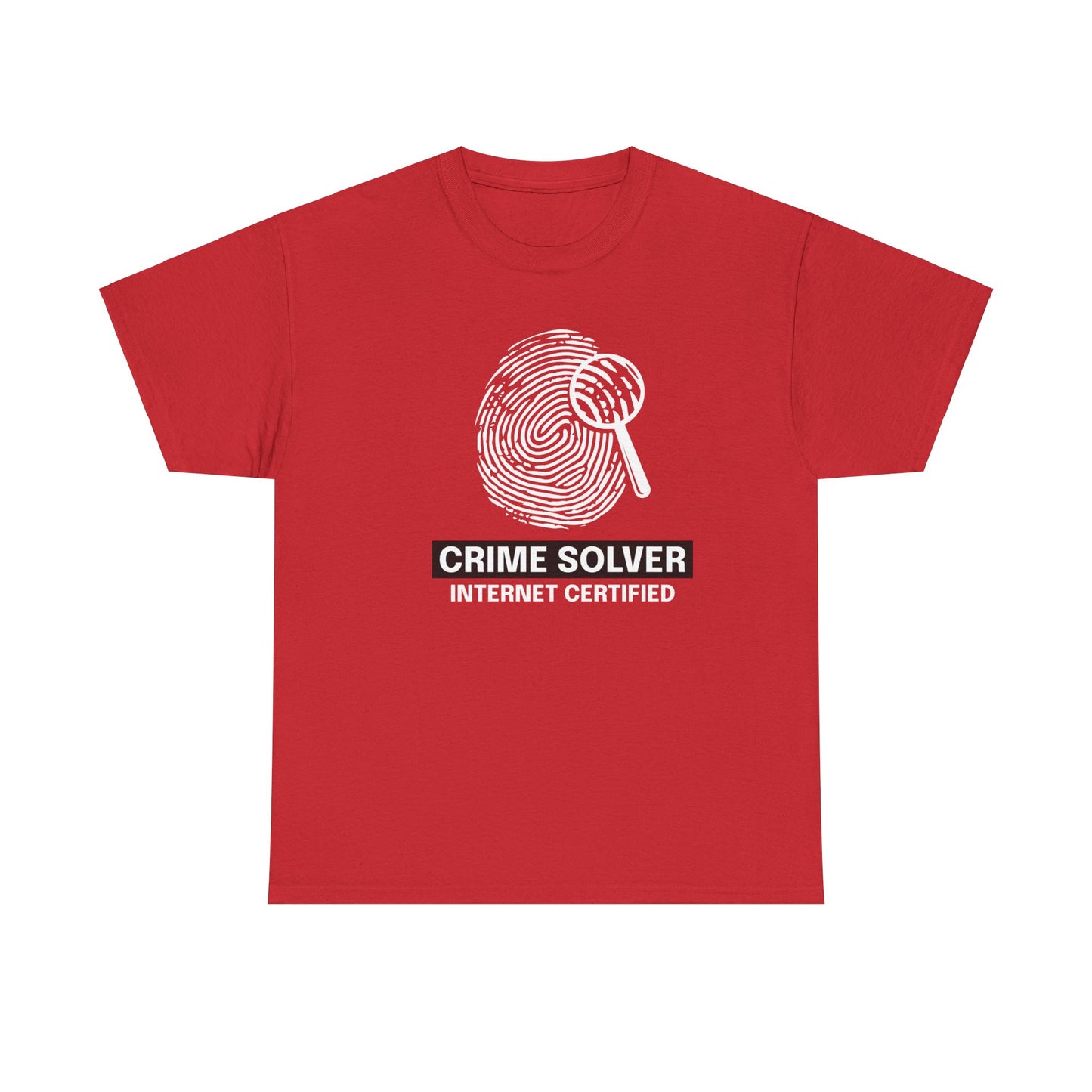 Crime Solver Unisex Heavy Cotton Tee