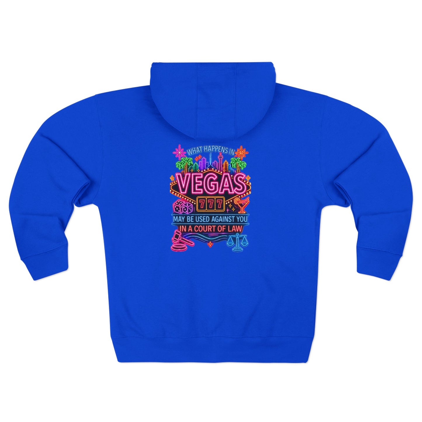 Las Vegas Neon "What Happens In Vegas" Crime Con 26' (Design 2) Hoodie