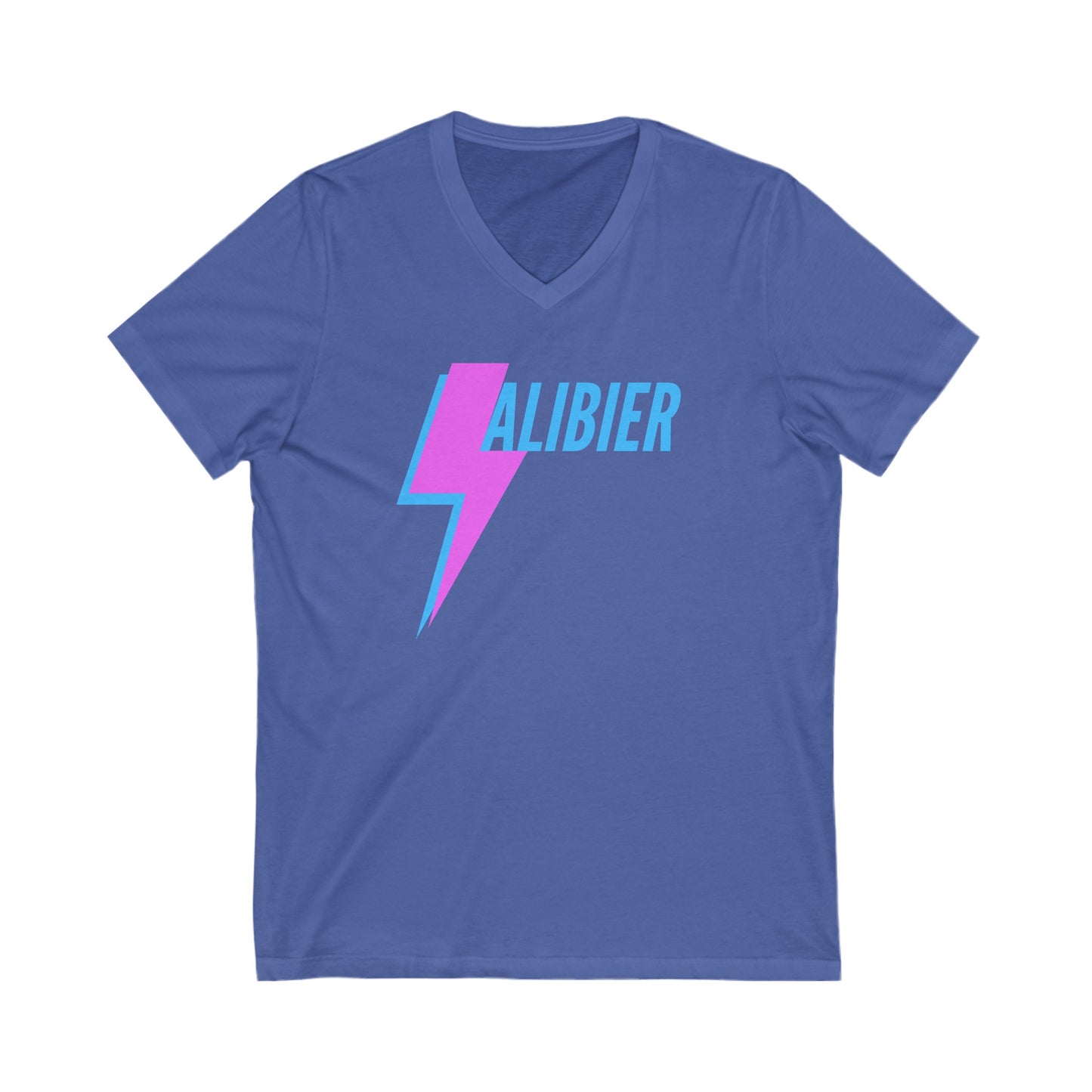 Alibier Unisex Jersey Short Sleeve V-Neck Tee