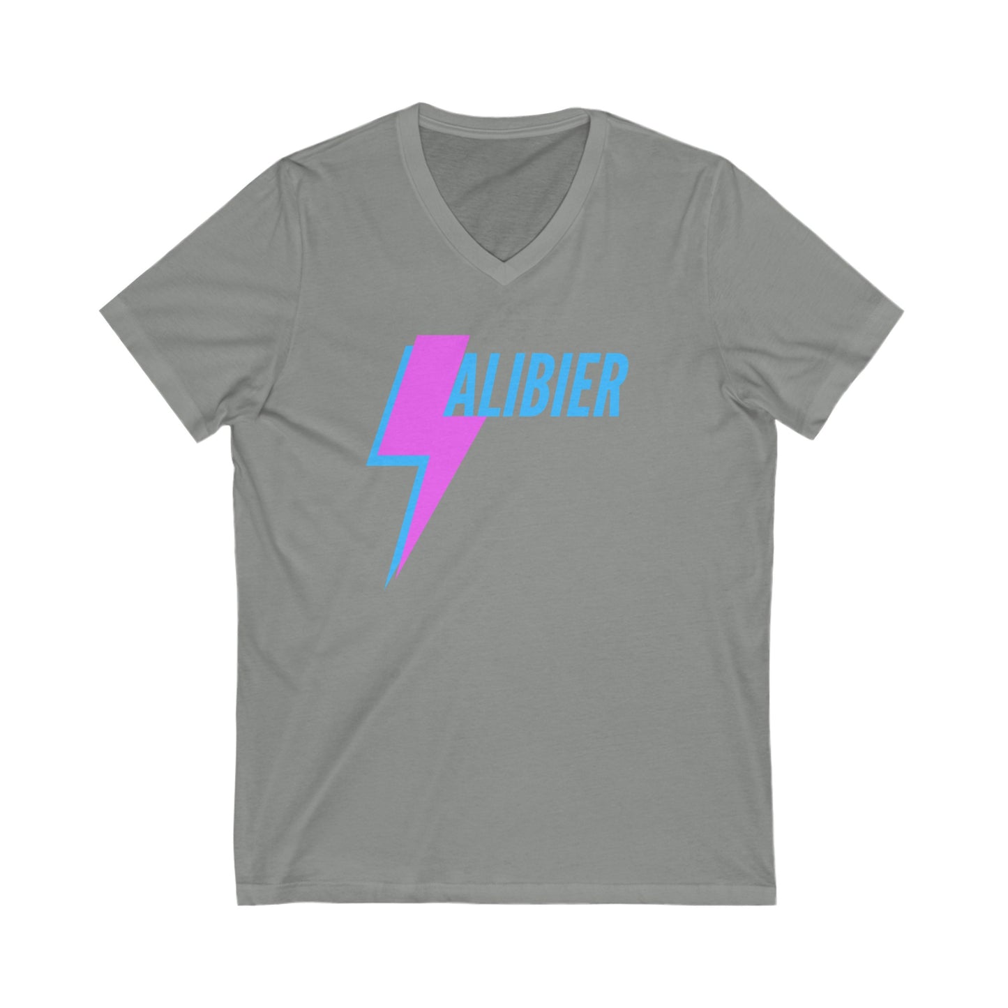 Alibier Unisex Jersey Short Sleeve V-Neck Tee