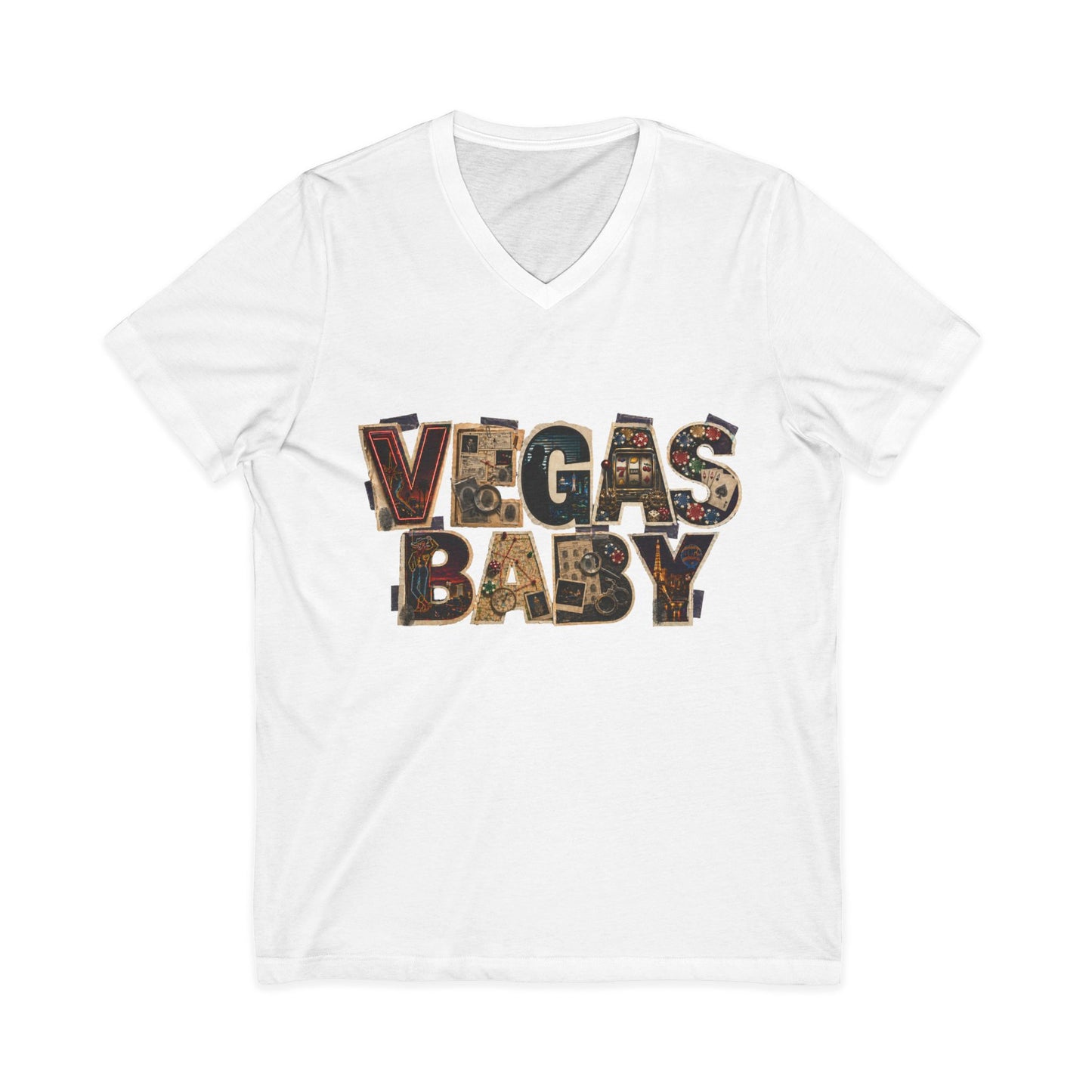 Ransom Vegas Baby V-Neck Tee — Crime Con 26' (No Logo)